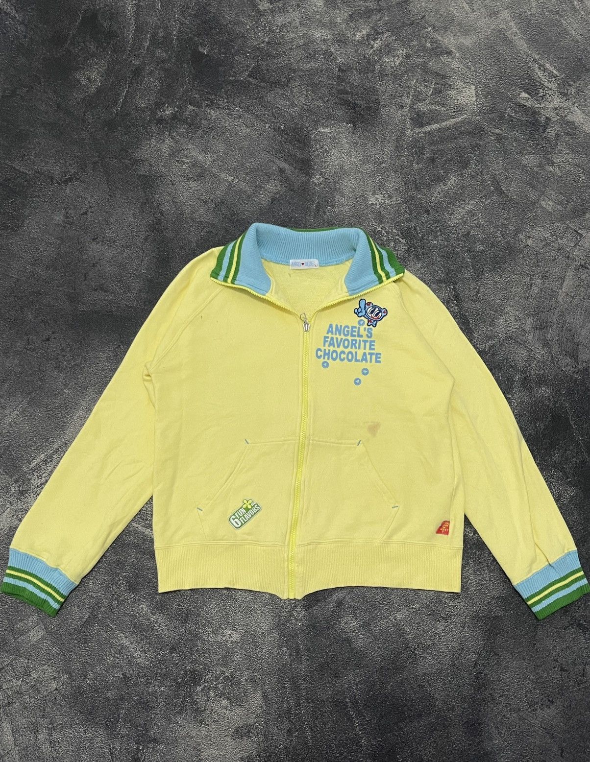 1990s Angel Blue - Angel Favorite Chocolate Tracktop Jacket