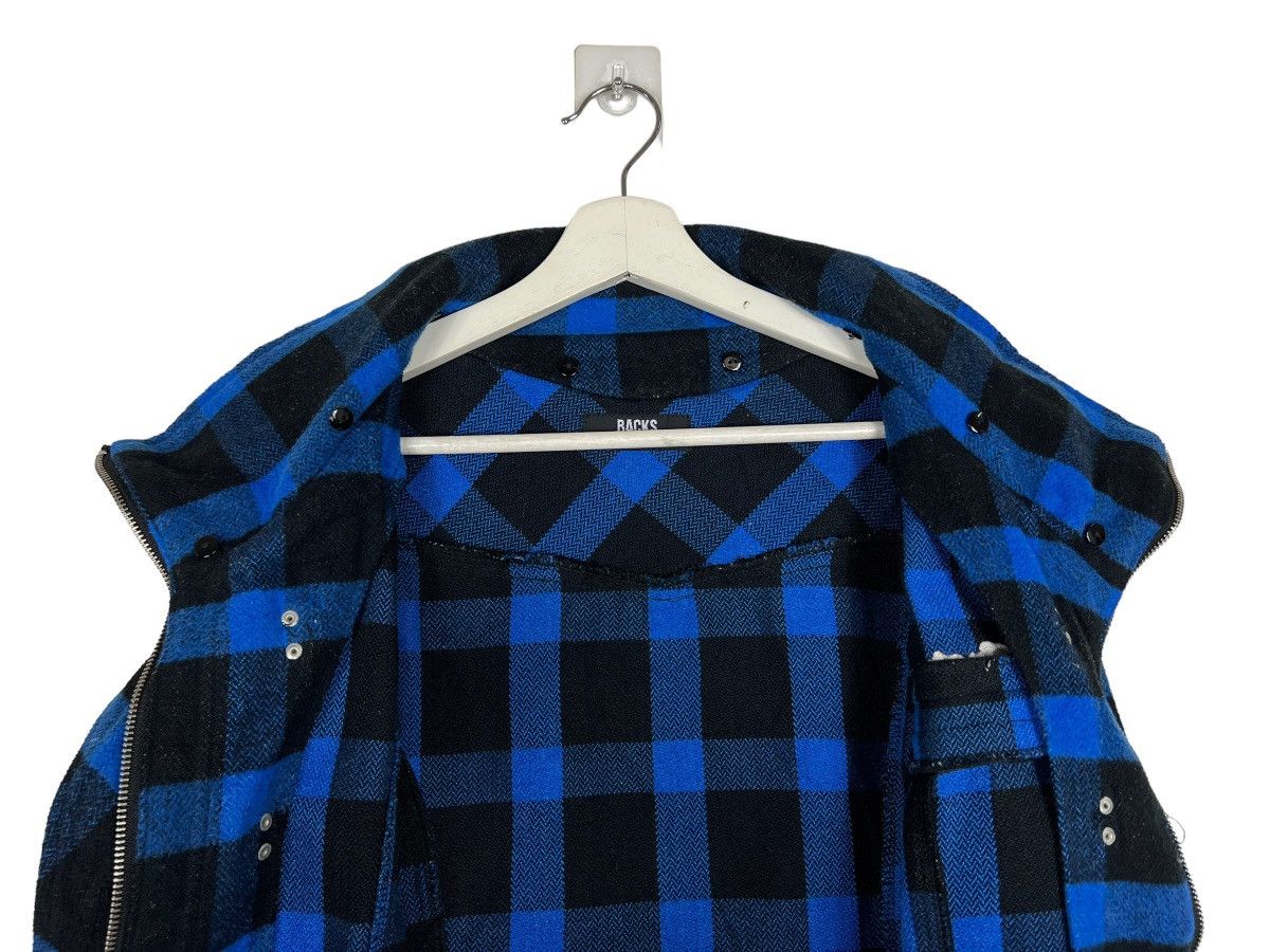 Japanese Brand 🔥 BACKS SEVEN LOVELESS BLACK PLAID WOOL NAPOLEON JACKET Size US S / EU 44-46 / 1 - 11 Thumbnail