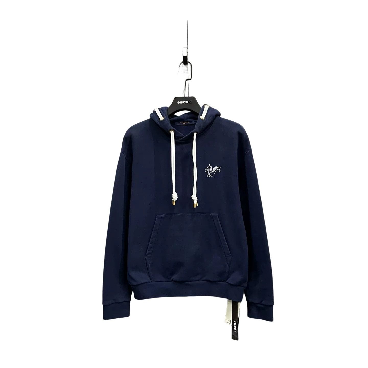 Louis Vuitton Louis Vuitton Back Logo Embroidered Hoodie XS Size US XS / EU 42 / 0 - 1 Thumbnail