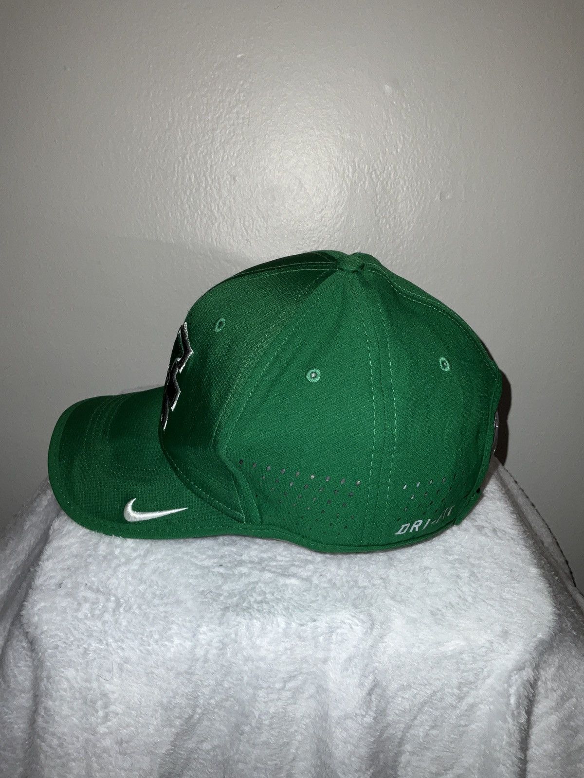 Nike Marshall The Herd Green Nike Dri-Fit Hat Size ONE SIZE - 2 Thumbnail