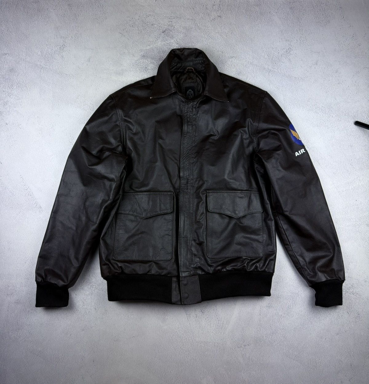 Vintage Chris Redfield Resident Evil Jacket A2 Flight Brown Bomber Size US XXL / EU 58 / 5 - 2 Thumbnail