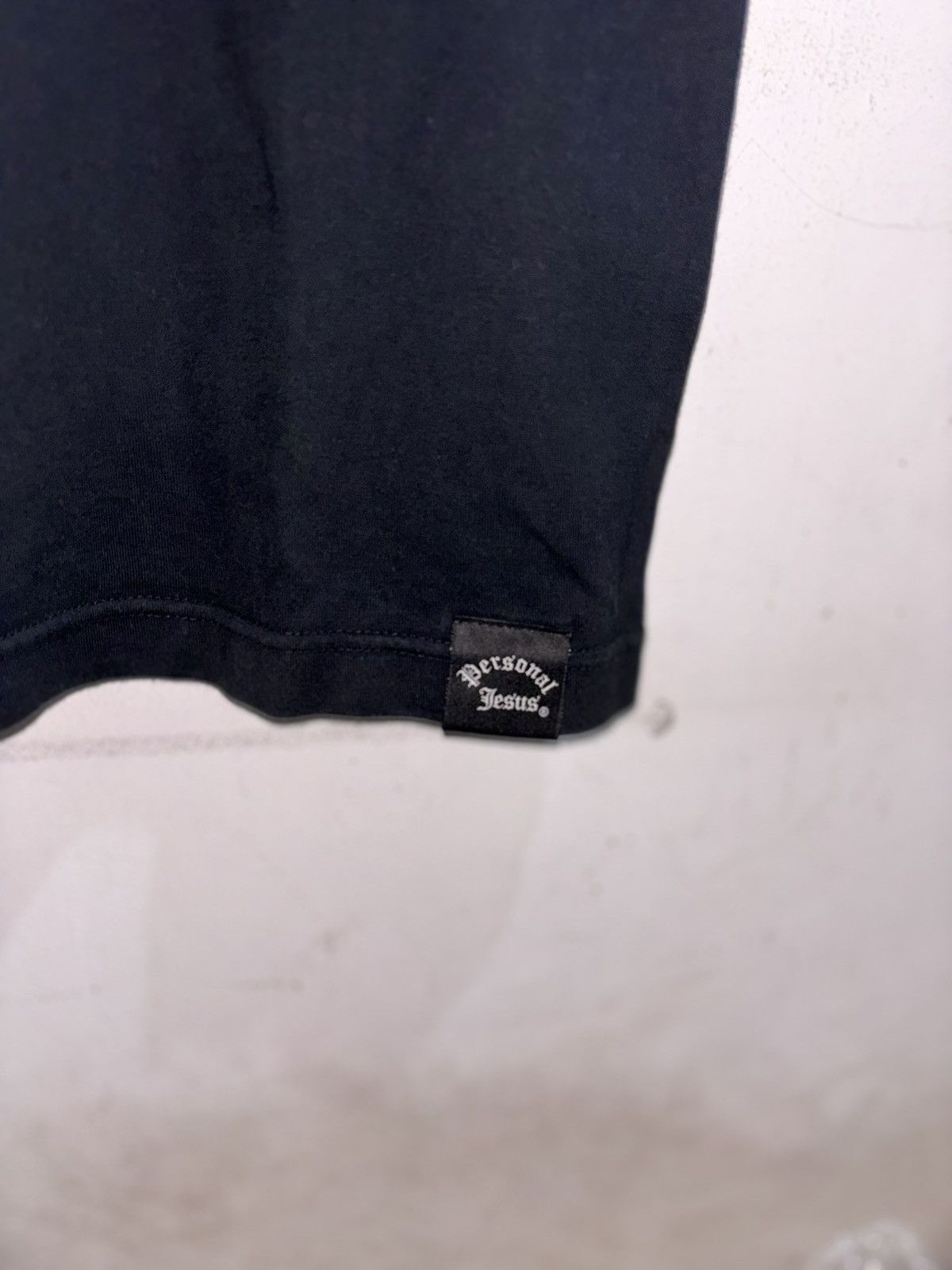 Band Tees Vintage “Personal Jesus” Black T-Shirt — rare gothic print Size US L / EU 52-54 / 3 - 2 Thumbnail