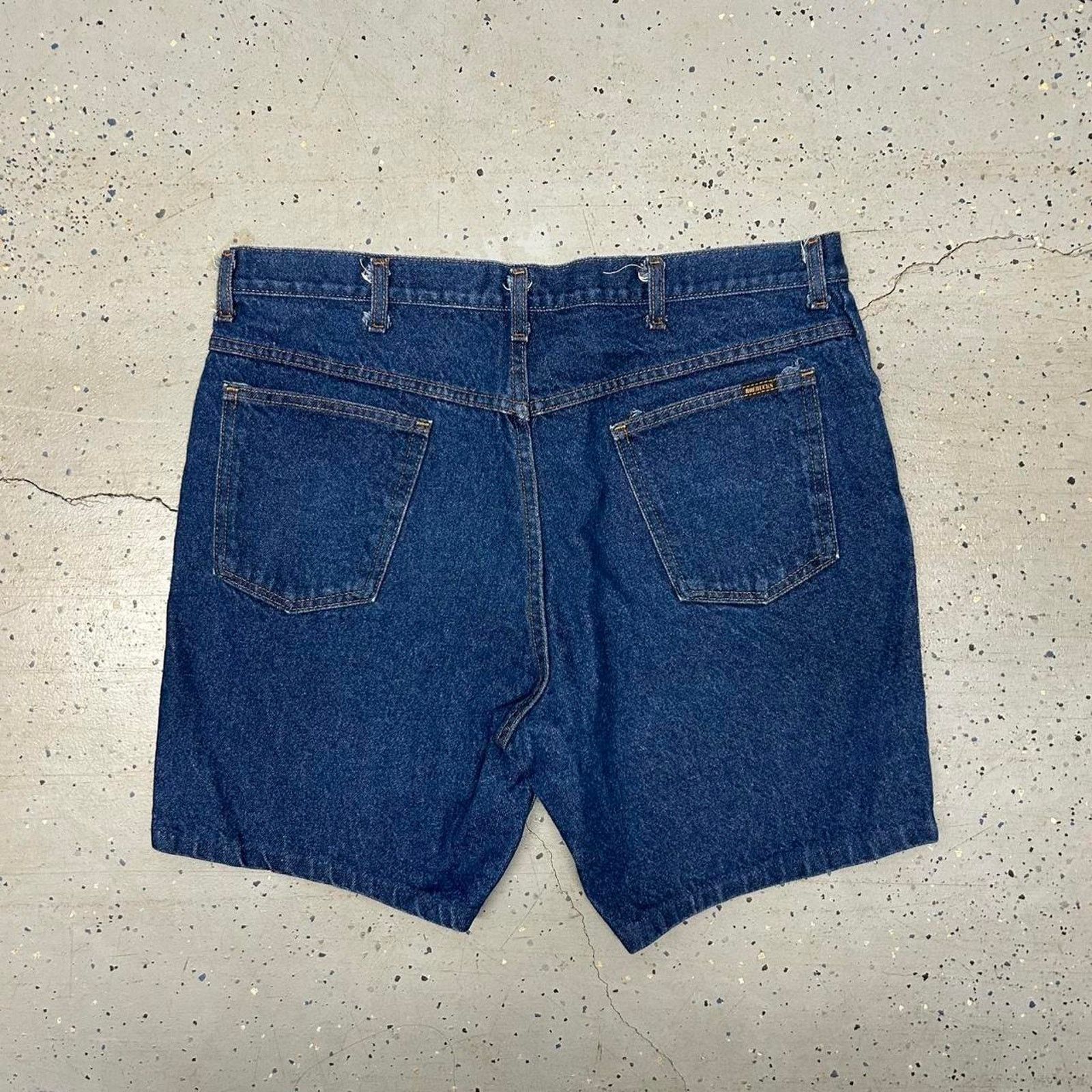 Other VTG Roebucks Dark wash denim shorts Size US 38 / EU 54 - 1 Thumbnail