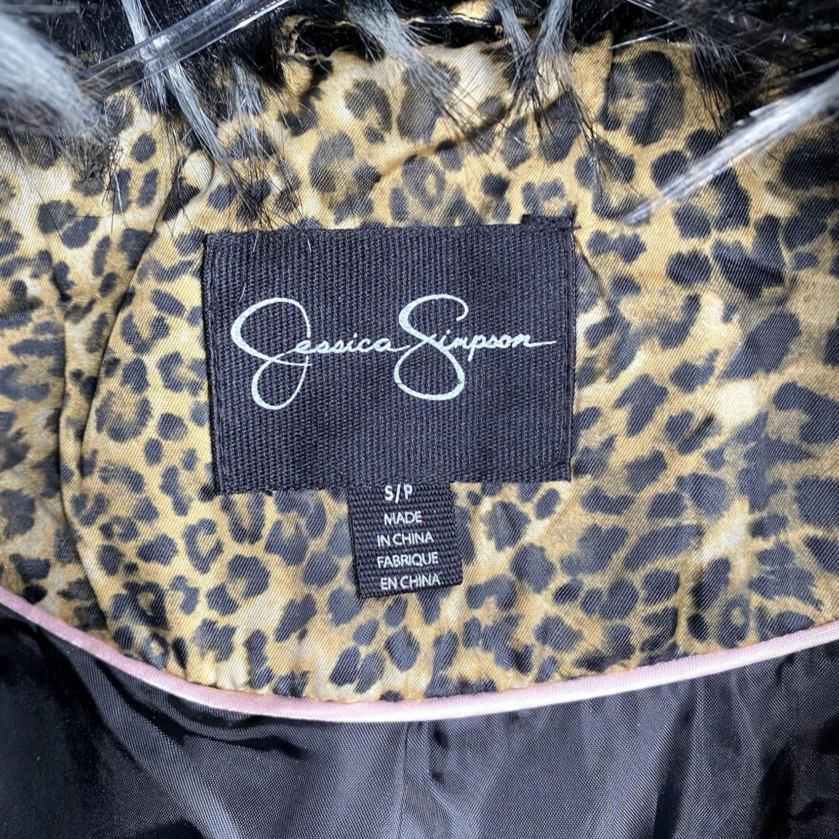 Jessica Simpson Jessica Simpson Black Sherpa Coat Jacket Women S Oversized Pockets Collared Removable Fur Collar Mid-Length Winter Fall Overcoat Size S / US 4 / IT 40 - 7 Thumbnail