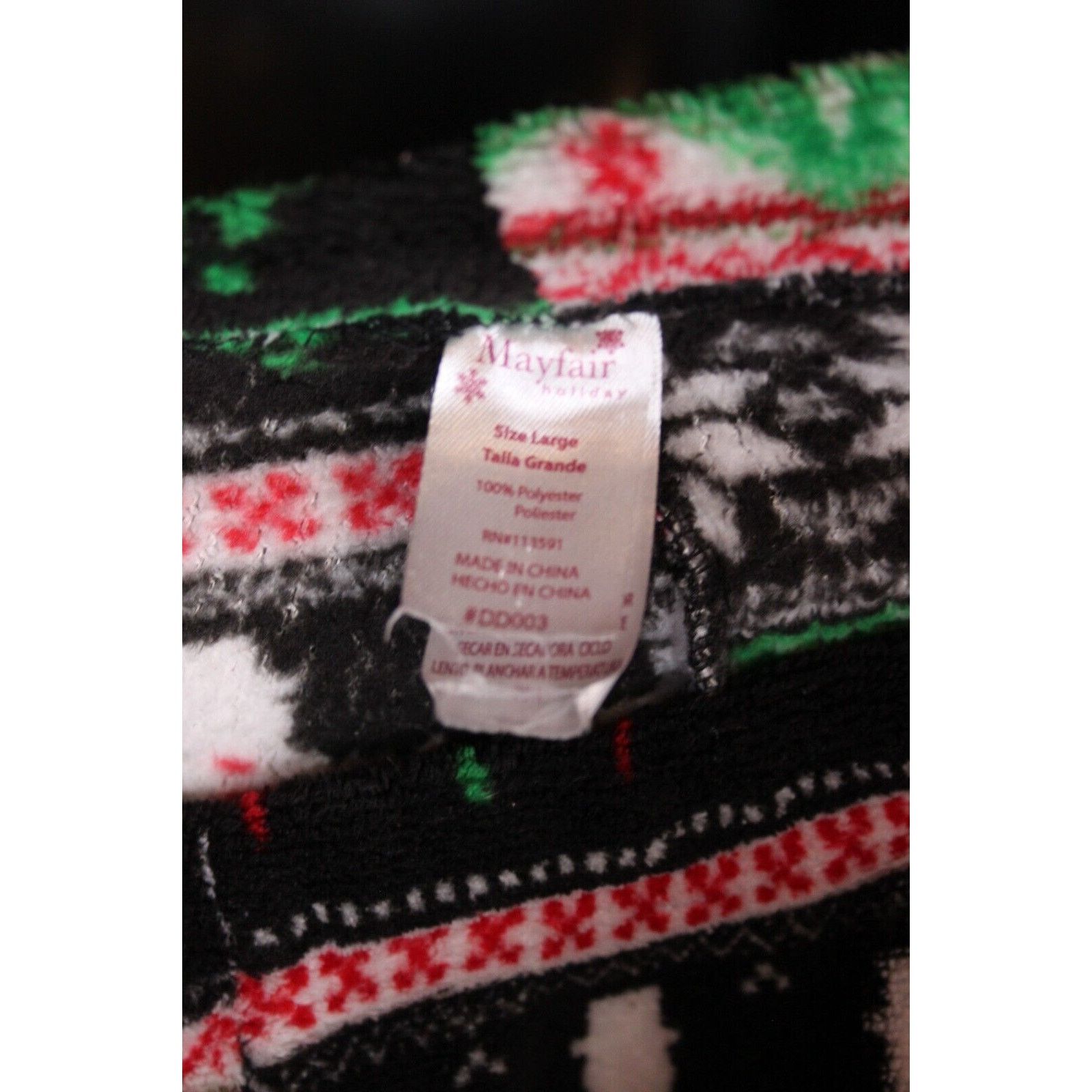 Holiday Brand Christmas Pants • Snowmen • Snowflakes • Reindeer • Trees Size US 28 / EU 44 - 6 Thumbnail