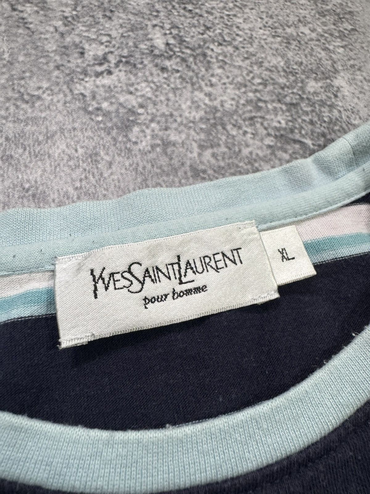 Yves Saint Laurent Vintage Yves Saint Laurent YSL T-Shirt Size US XL / EU 56 / 4 - 5 Thumbnail