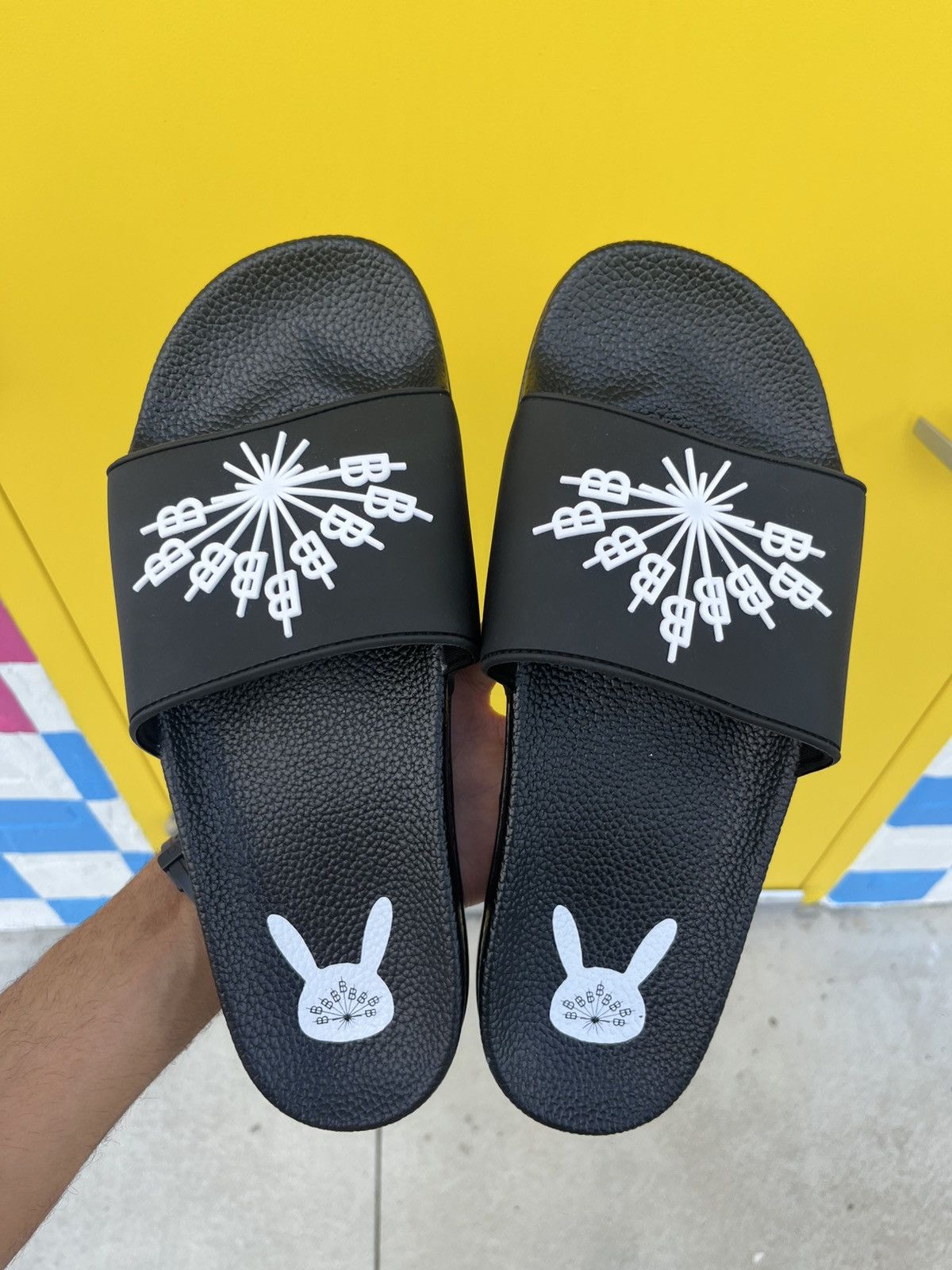 Other Black Munny Sun Slides Rare Size US 11 / EU 44 - 6 Thumbnail
