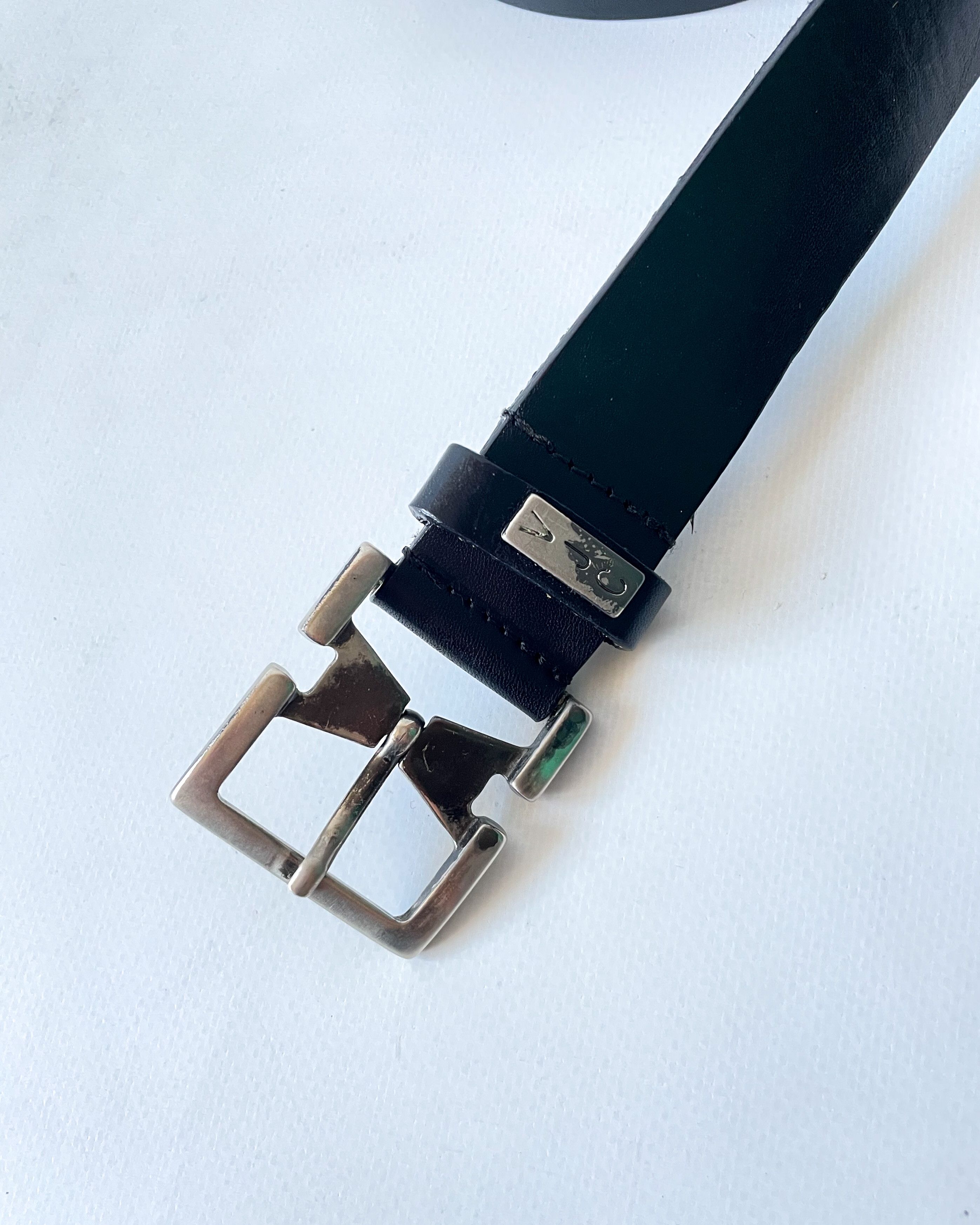 Versace Jeans Couture Vintage Versace Jeans Couture Leather Belt Size 36 - 4 Thumbnail