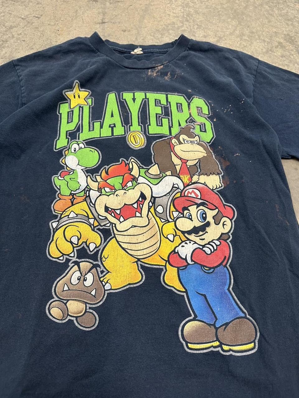 Nintendo Vintage Mario Star Player Graphic Shirt Size Medium Size US M / EU 48-50 / 2 - 2 Thumbnail