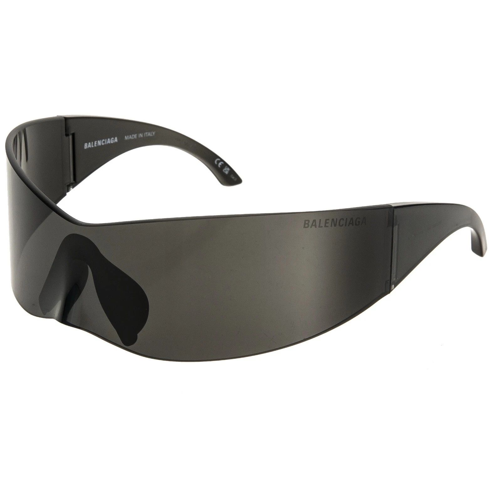 Balenciaga BALENCIAGA BB0299S 0299 PANTHER MASK Wrap Black Bold 001 Size ONE SIZE - 4 Thumbnail