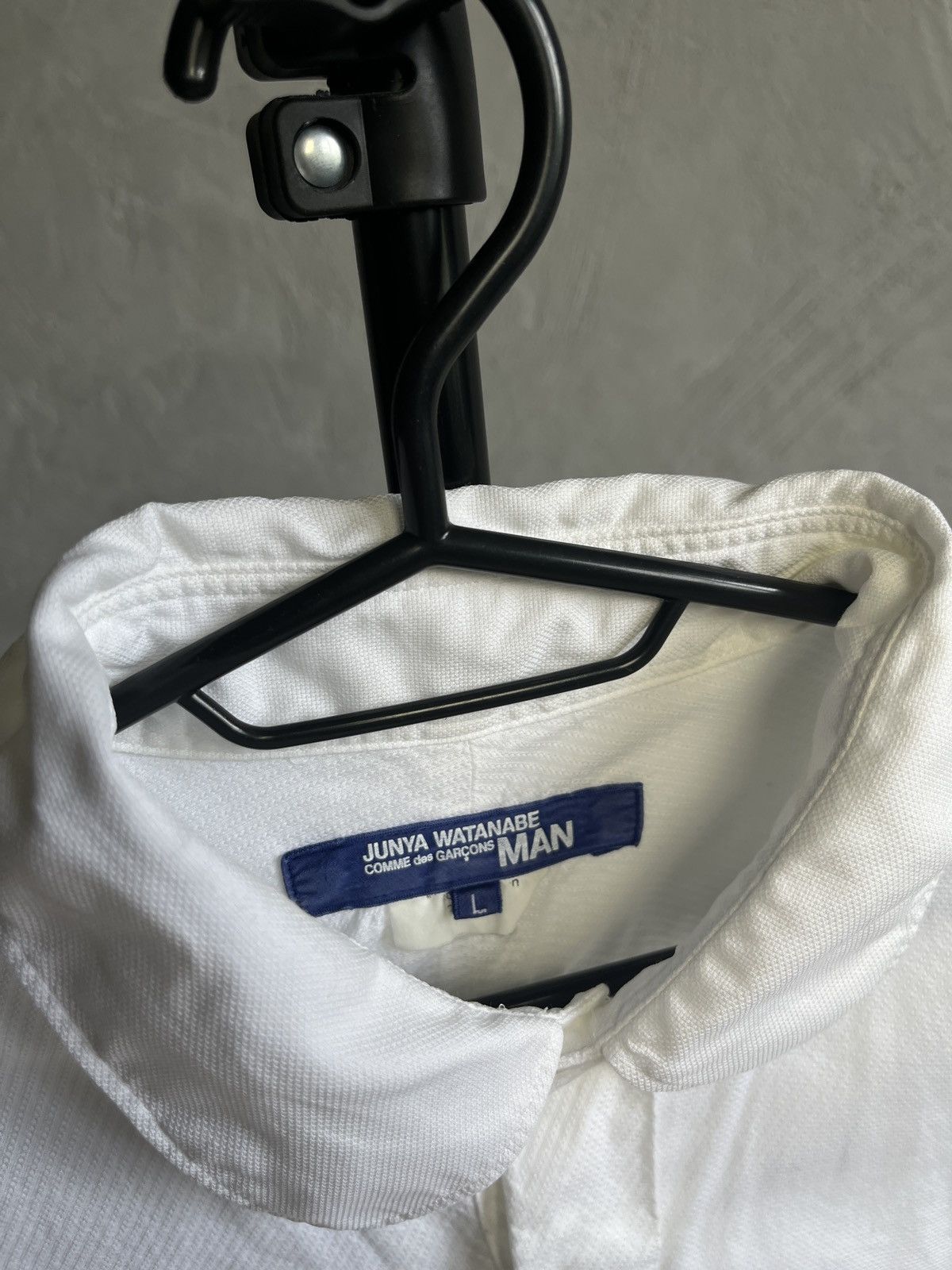 Junya Watanabe Junya Watanabe Comme des Garcons MAN White Oxford Shirt Size US L / EU 52-54 / 3 - 4 Thumbnail