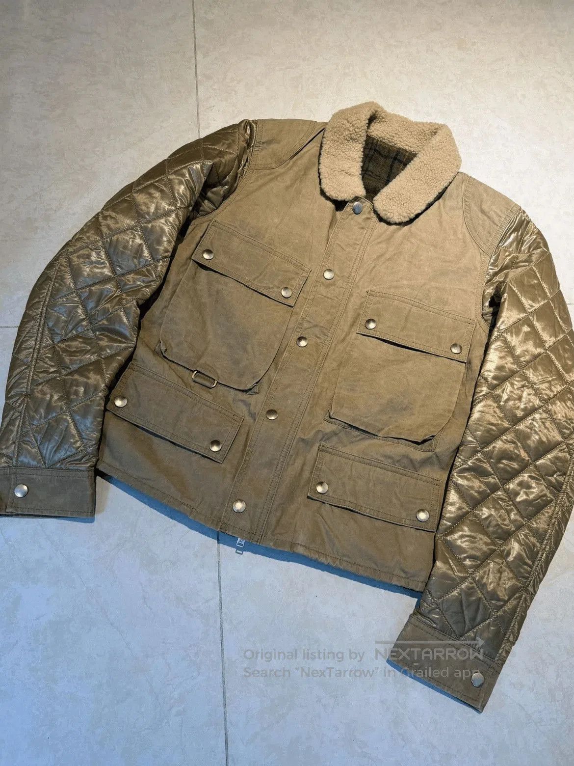 Undercover Sz 3 Undercover Joint Cotton filled Work Jacket. Size US L / EU 52-54 / 3 - 1 Thumbnail