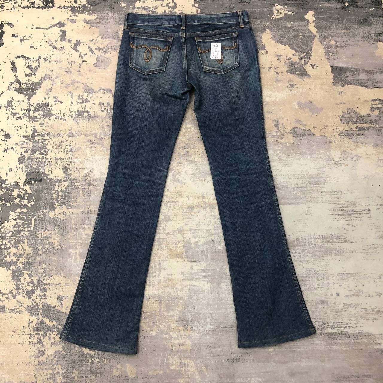 MOUSSY P806 MOUSSY FLARED JAPAN JEANS Size 31" - 2 Thumbnail