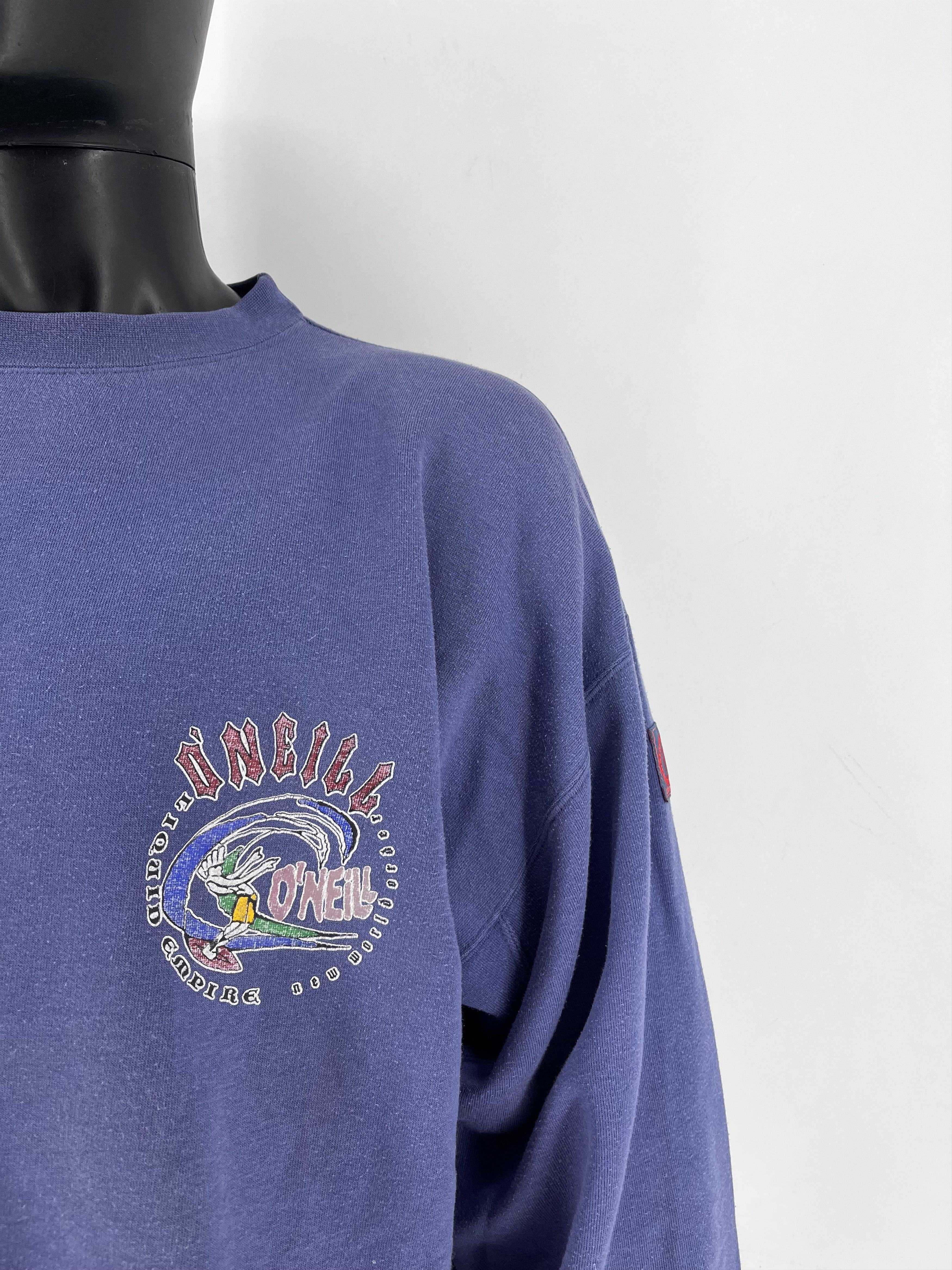 O'Neill Share 90s O’Neill Vintage Blue Crewneck Sweatshirt XL Size US XL / EU 56 / 4 - 7 Thumbnail