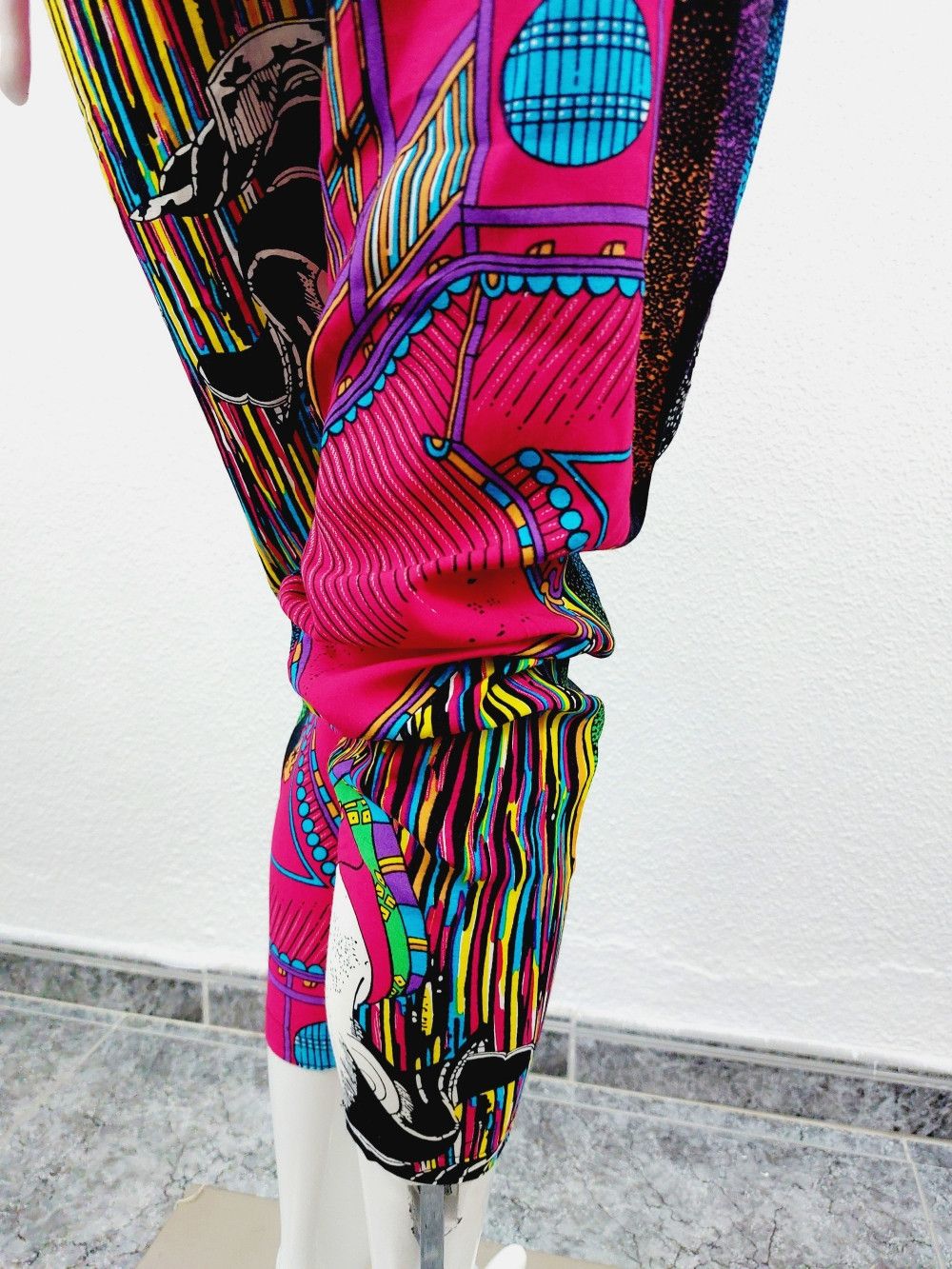 Marithe + Francois Girbaud Marithe + Francois Girbaud Dragon Tiger Boho Shirt Pants Set Size M / US 6-8 / IT 42-44 - 20 Thumbnail