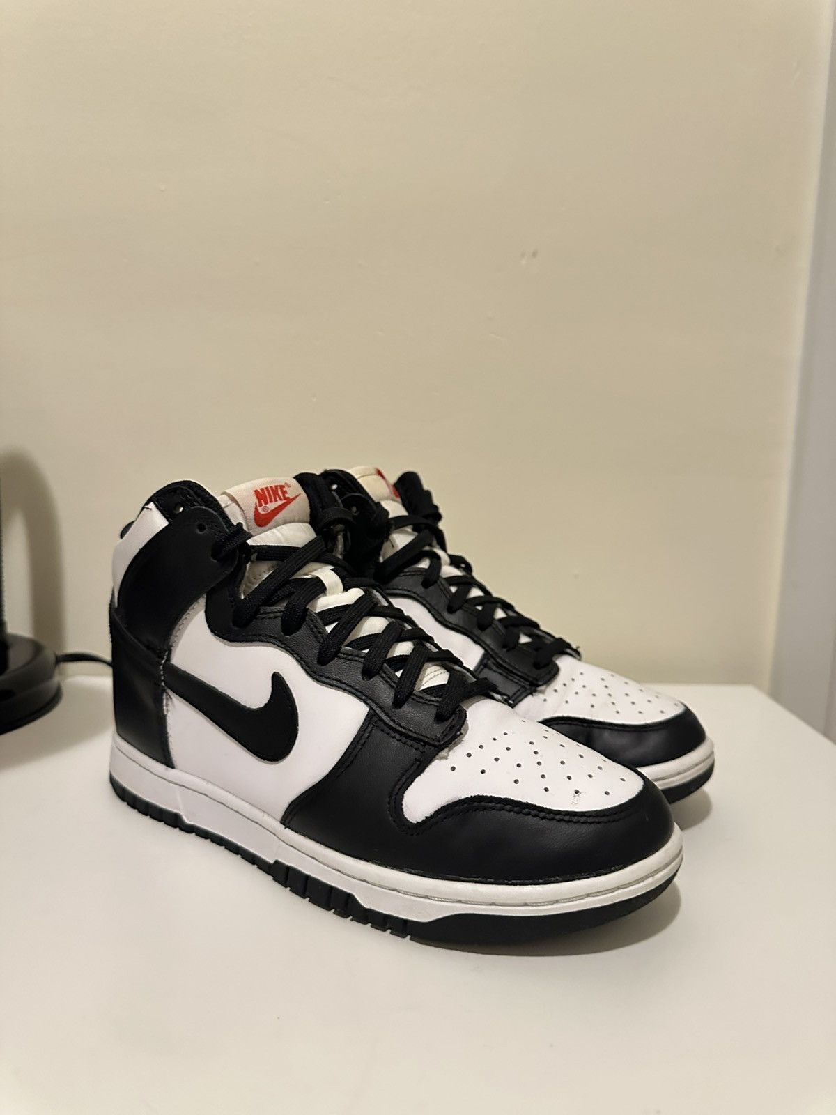 Nike “Panda” Nike Dunk High (Women’s) Size US 7 / IT 37 - 1 Thumbnail
