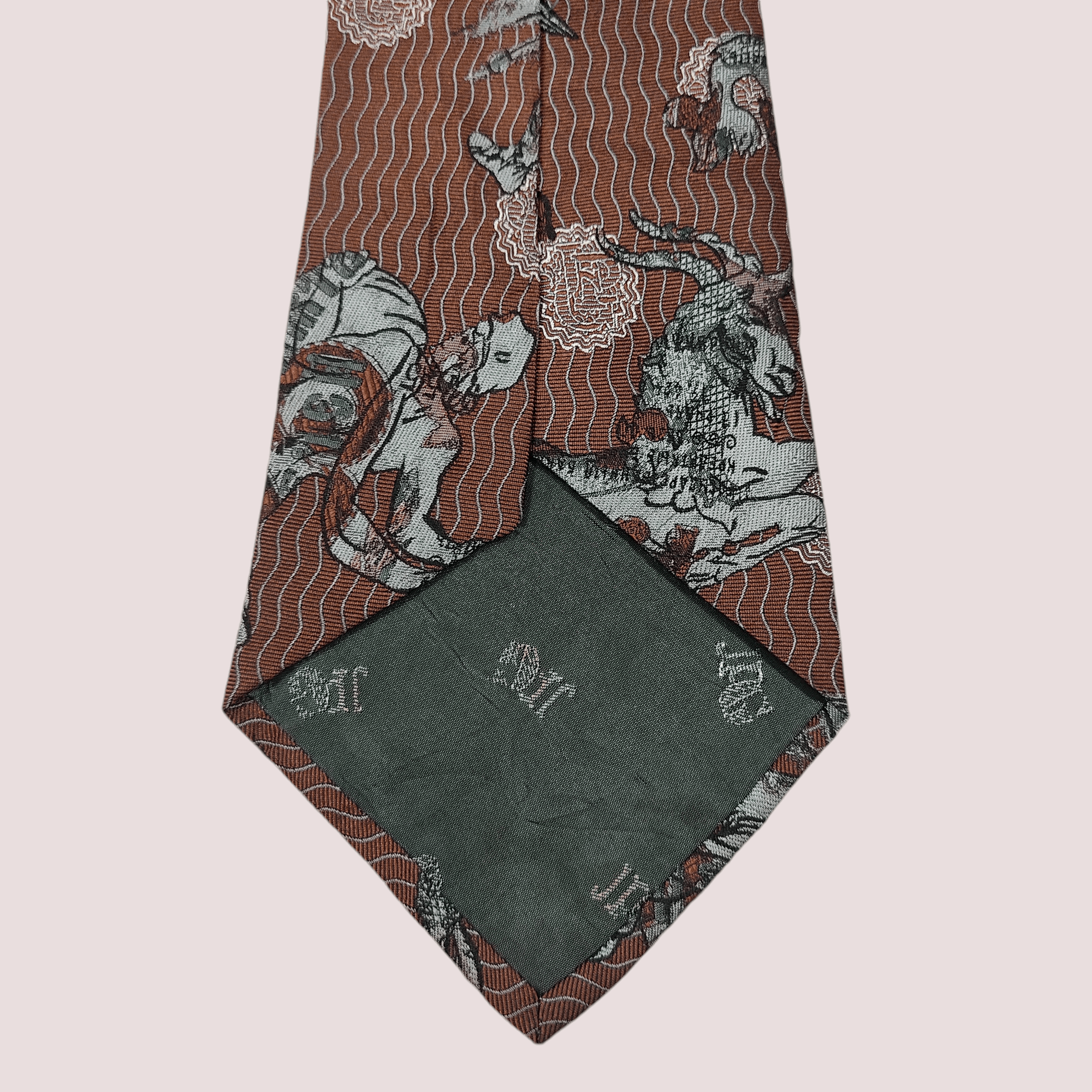 Jean Paul Gaultier JPG Jean Paul Gaultier AOP Cravatta Silk Tie Size ONE SIZE - 14 Thumbnail