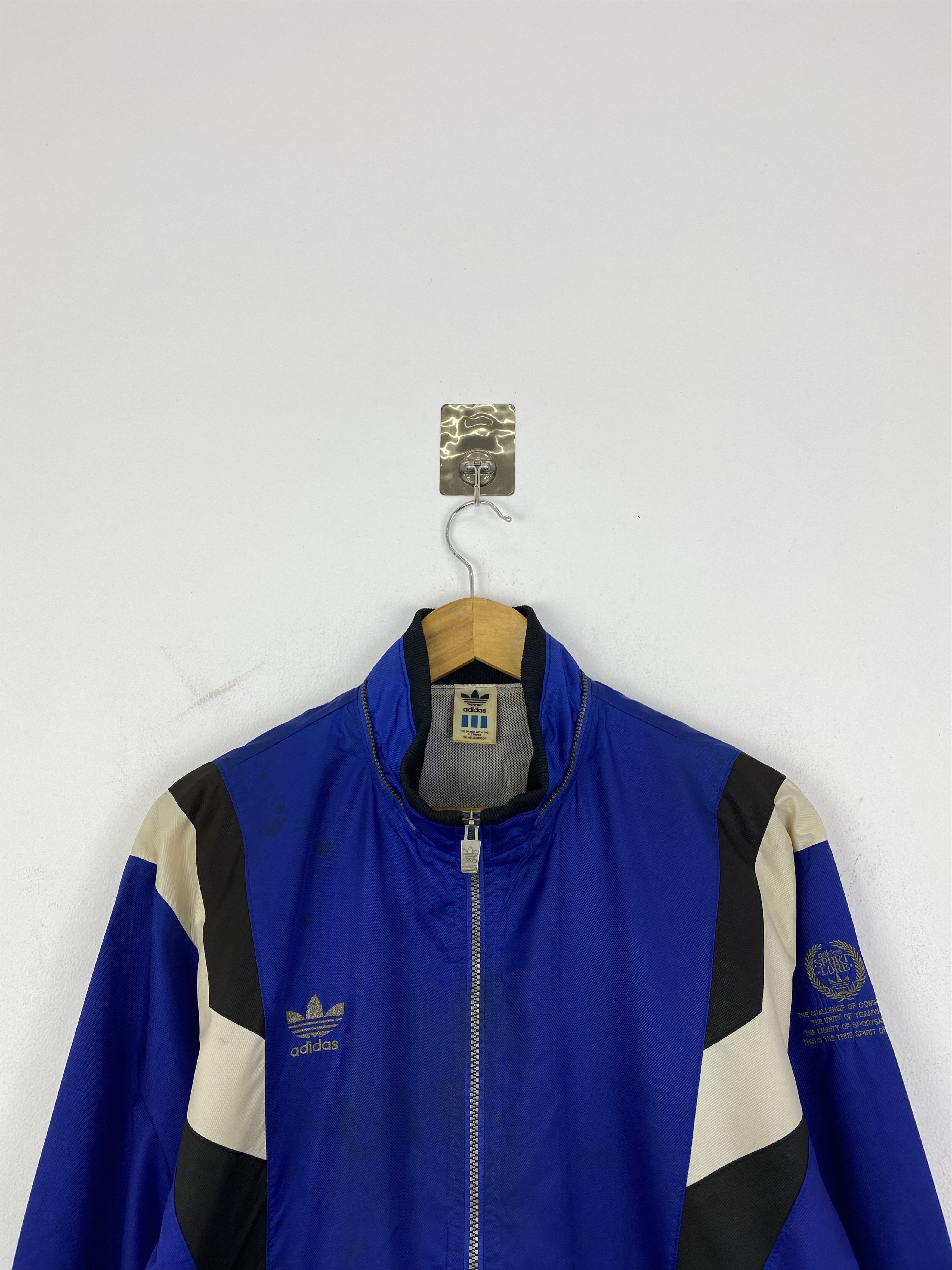 Adidas Vintage 90s Adidas Zipper Up Light Jacket WN0005 Size US XL / EU 56 / 4 - 2 Thumbnail
