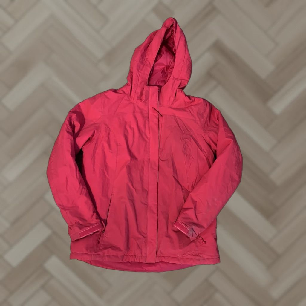 Vintage **Cabela's Womens Pink Hooded Outdoor Puffer Jacket Size Large** User: Cabela's Womens Pink Hooded Outdoor Puffer Jacket Size Large Size L / US 10 / IT 46 - 1 Thumbnail