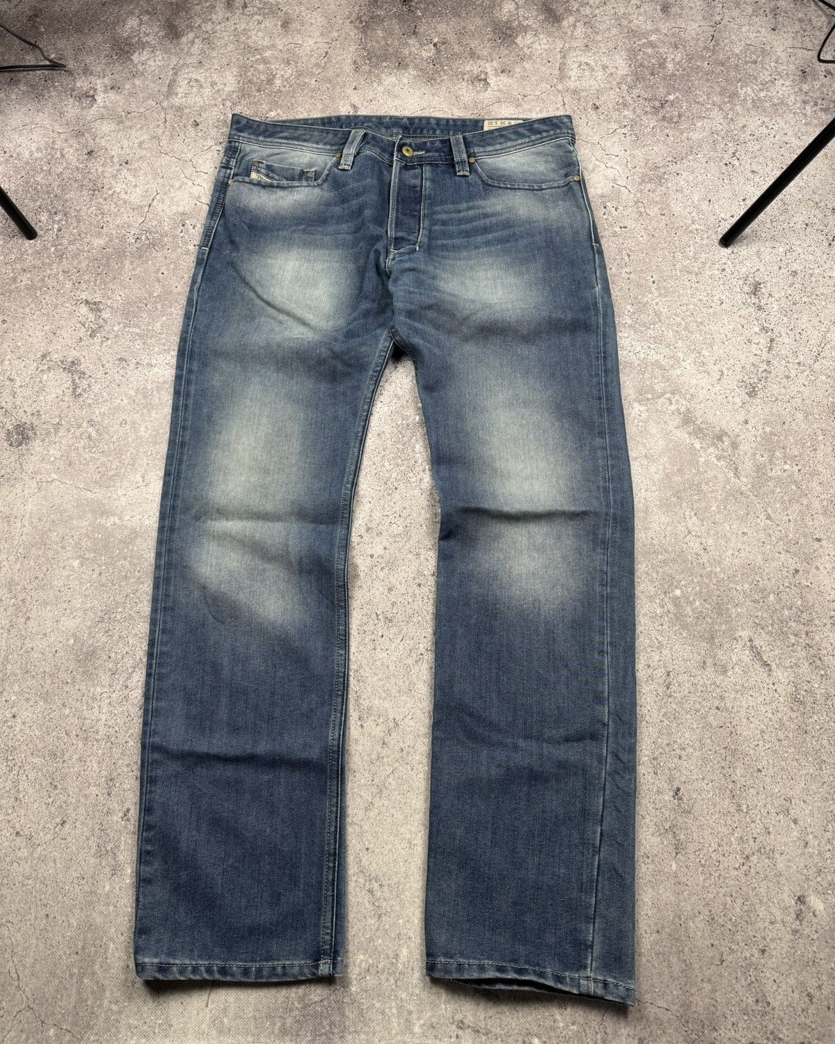 Diesel Vintage Diesel Jeans Flared Wide Japanese Y2K Faded Distress Size US 36 / EU 52 - 5 Thumbnail