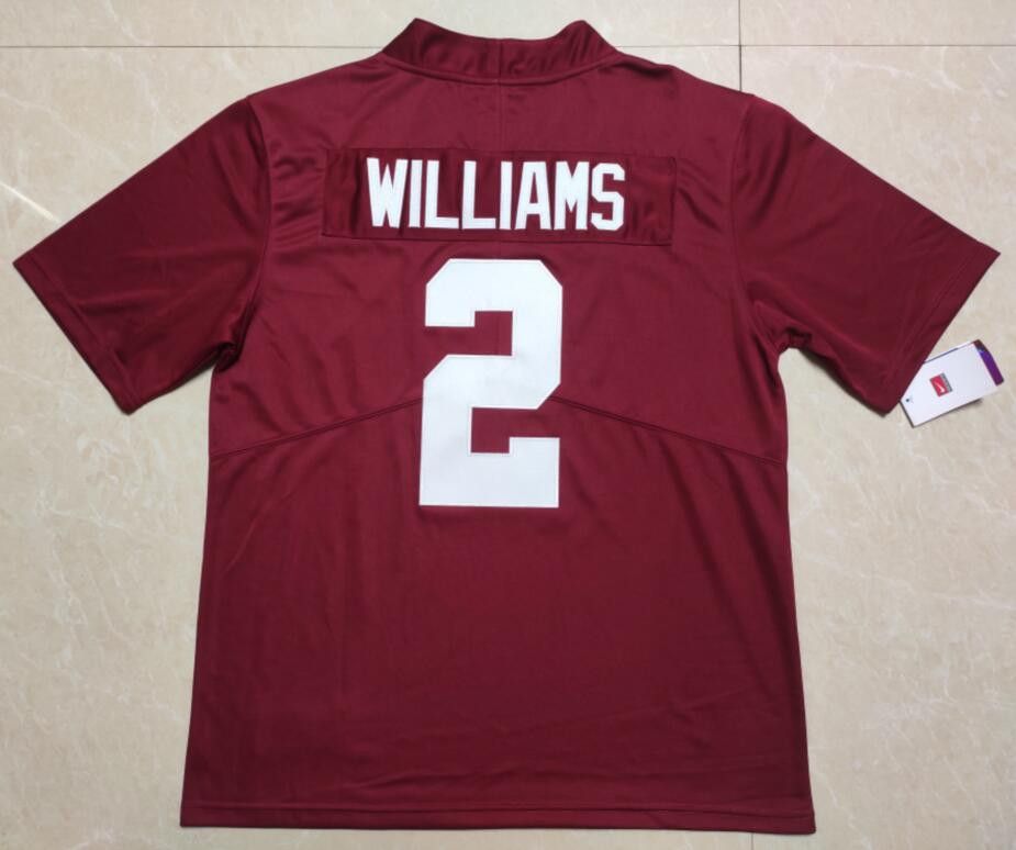 Other Men's Alabama Crimson Tide #2 Ryan Williams Jerseys Red Size US M / EU 48-50 / 2 - 1 Thumbnail