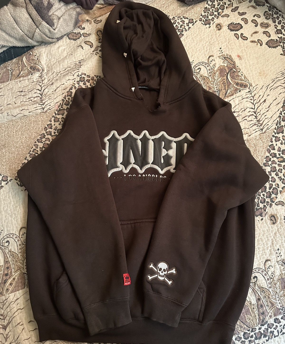 JNCO brown xl jnco hoodie Size US XL / EU 56 / 4 - 1 Preview