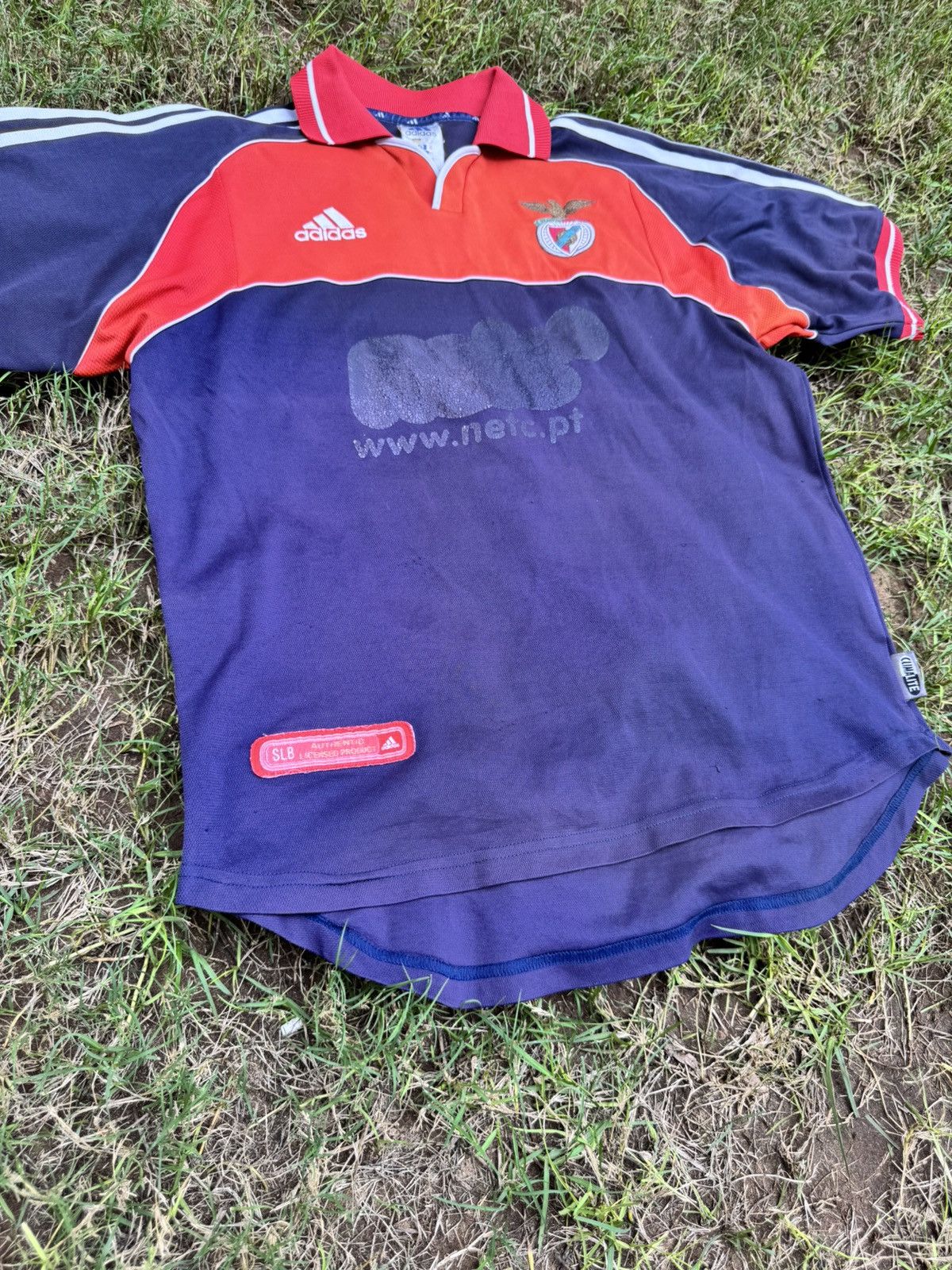 Adidas BENFICA 2000 2001 AWAY SHIRT FOOTBALL SOCCER JERSEY ADIDAS Size US M / EU 48-50 / 2 - 4 Thumbnail