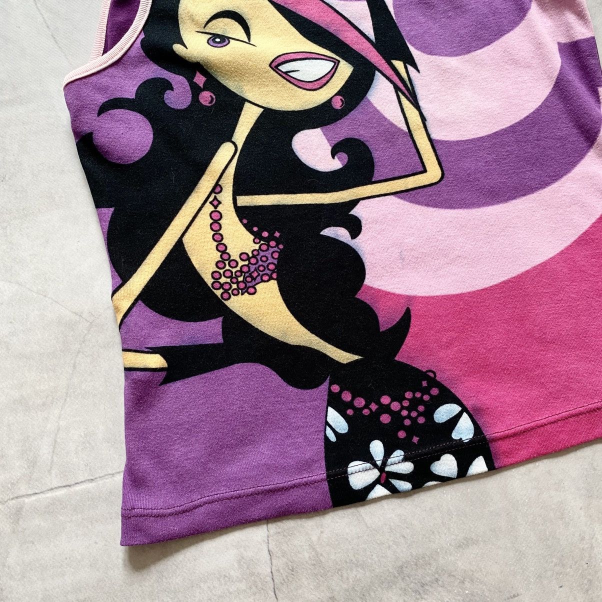 Hysteric Glamour Cute Hysteric Glamour Style Cop Copine Vibe T Shirt Tank Top Size L / US 10 / IT 46 - 2 Thumbnail