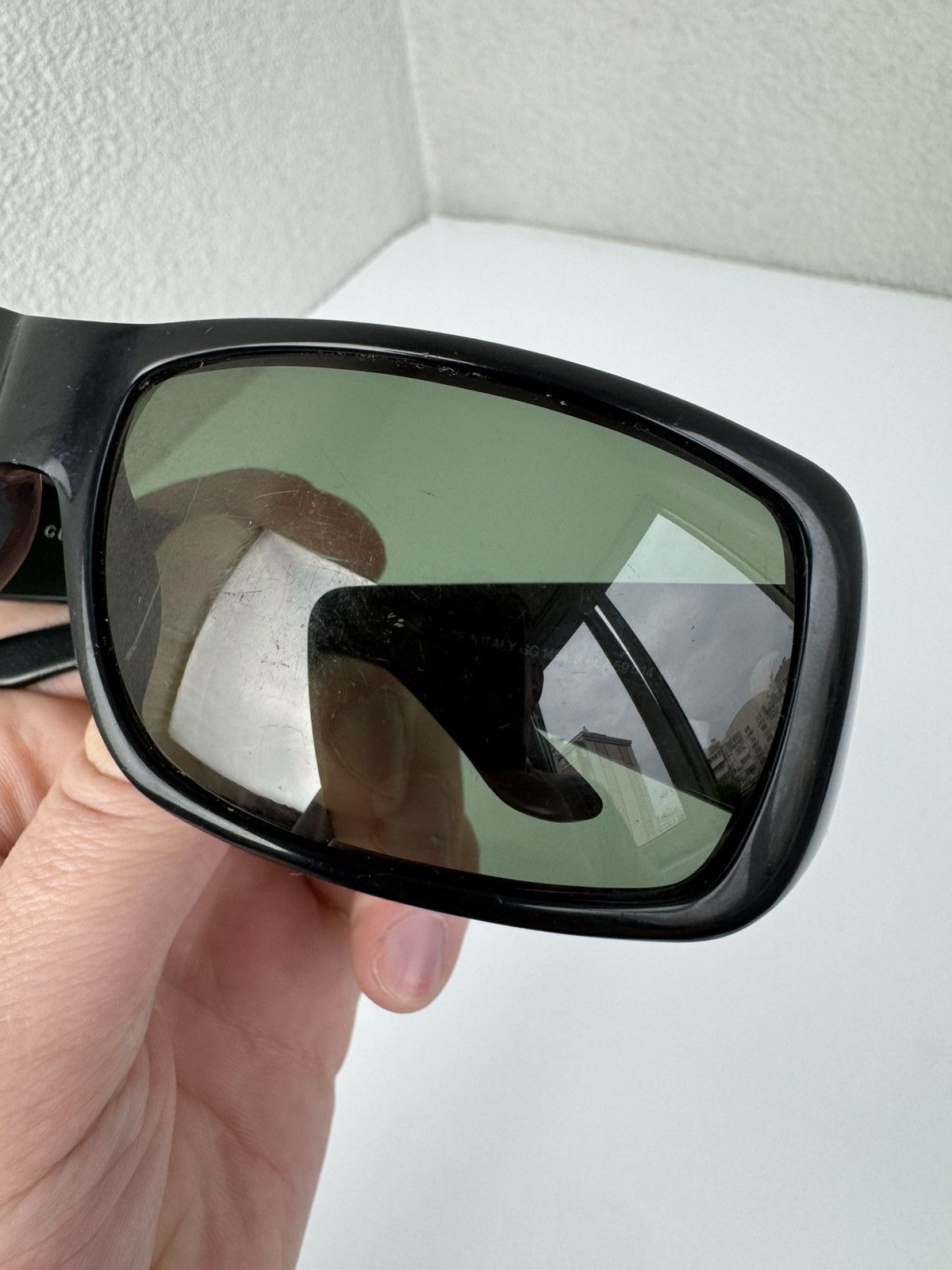 Gucci Gucci Sunglasses GG 1494/S Black Wrap Green Size ONE SIZE - 8 Thumbnail