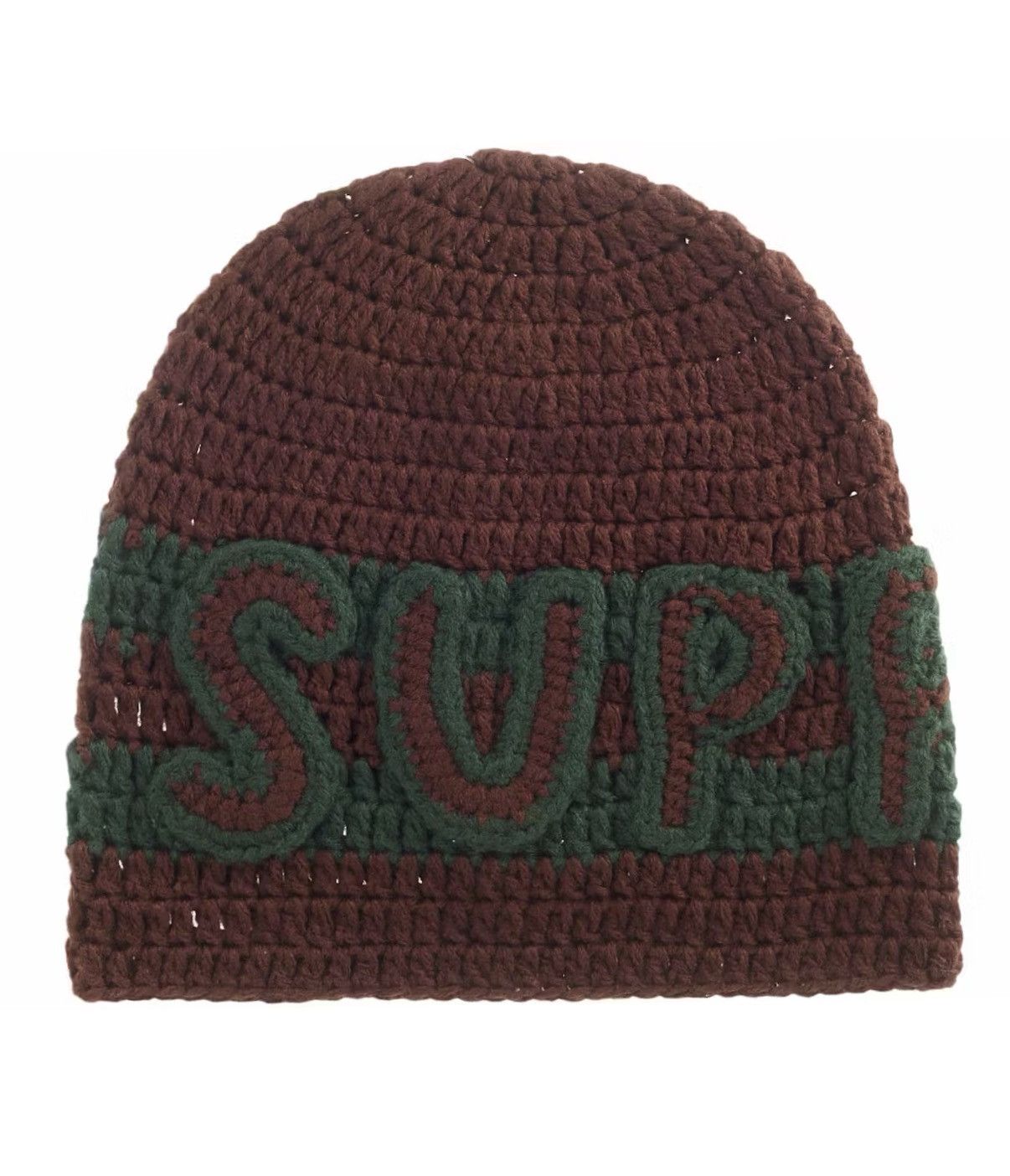 Supreme Supreme Crochet Logo Beanie Size ONE SIZE - 1 Thumbnail