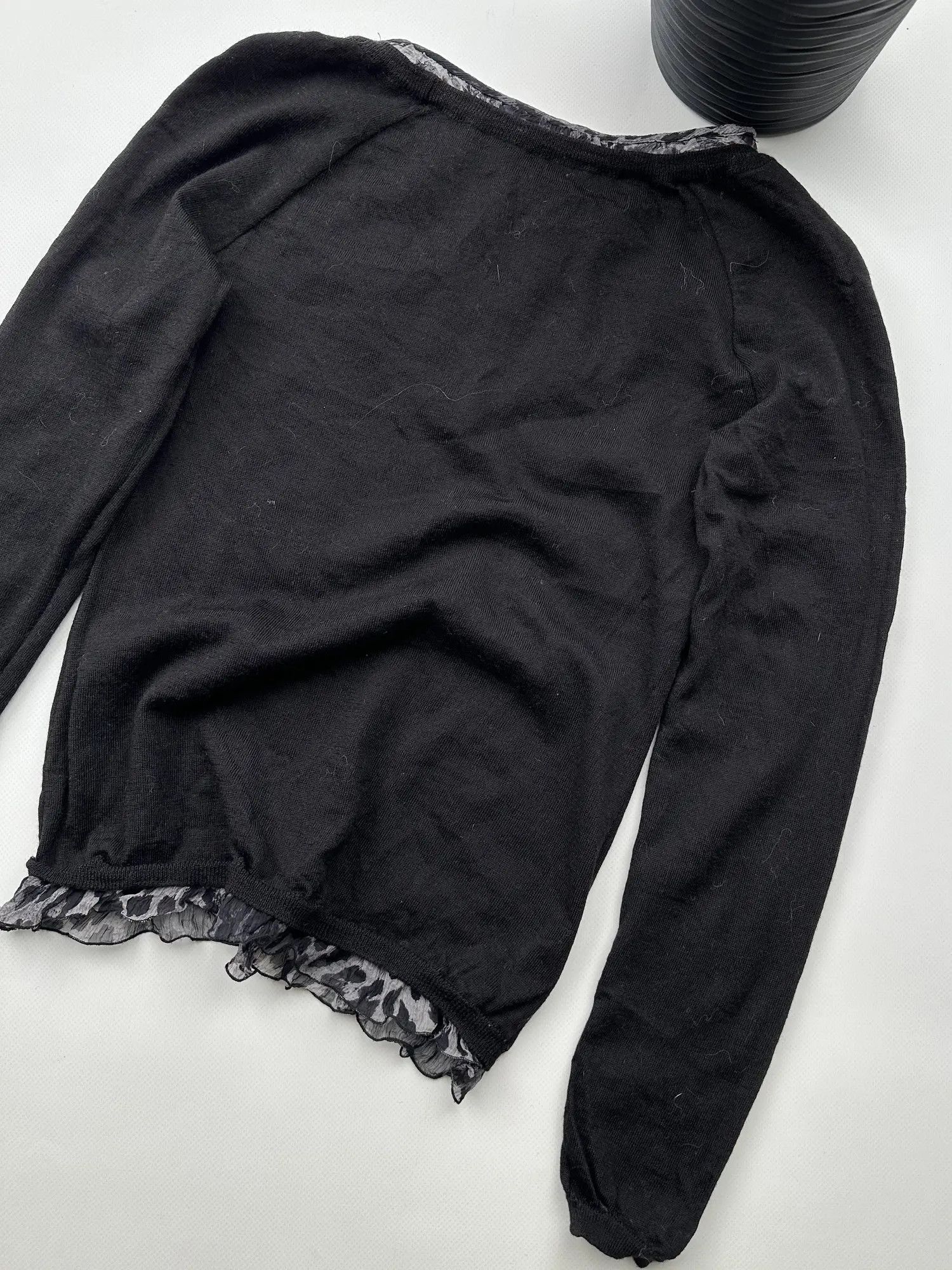 Moschino Moschino Cheap and Chic Vintage Wool Blouse (491) Size S / US 4 / IT 40 - 9 Thumbnail