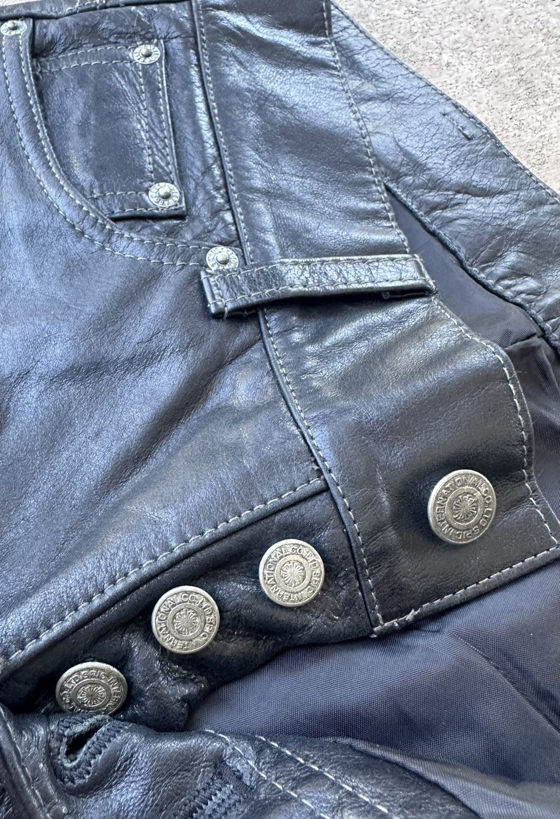 Tornado mart buffalo leather pants