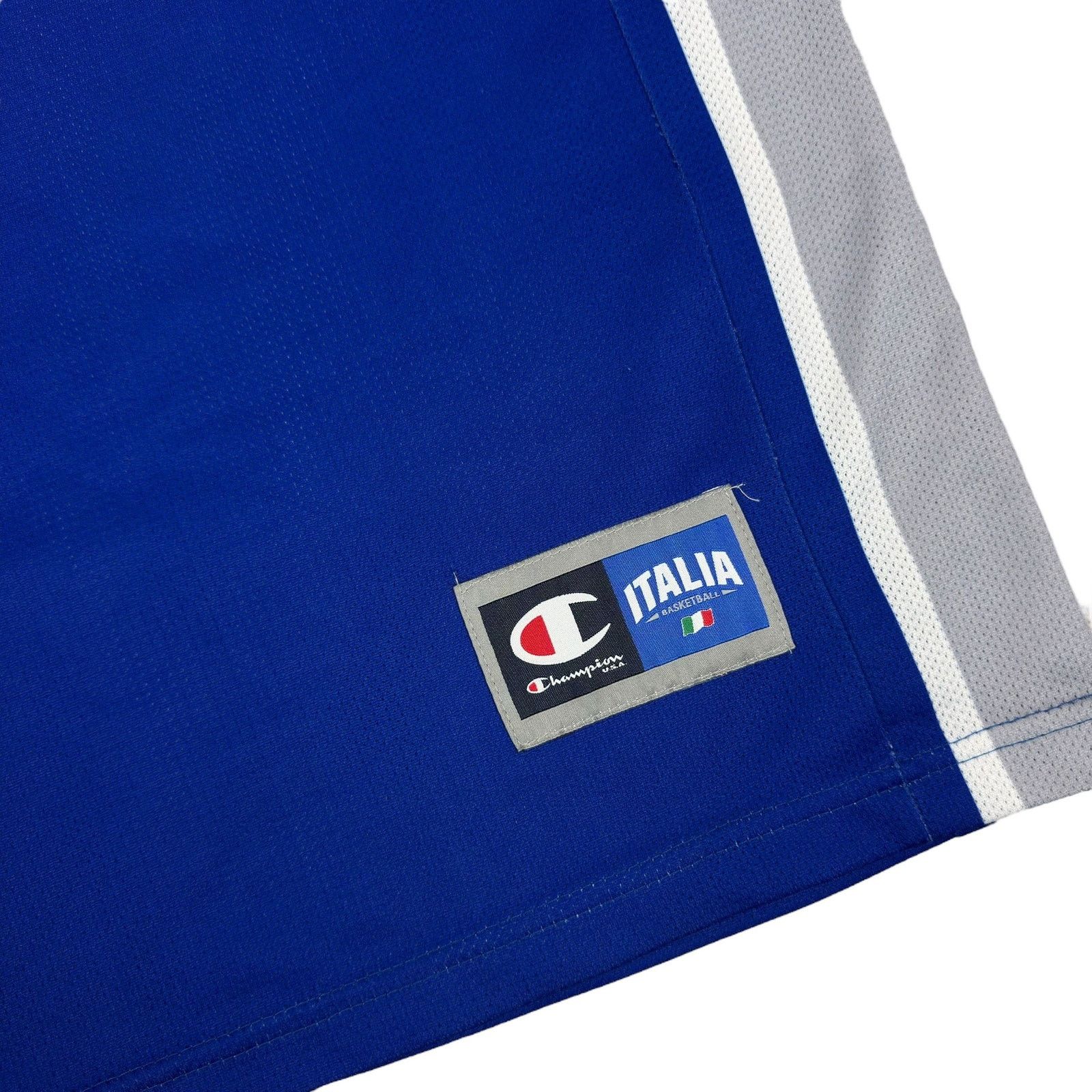 Champion Champion Men's Blue Gray Italy Basketball Jersey Large Size US L / EU 52-54 / 3 - 7 Thumbnail