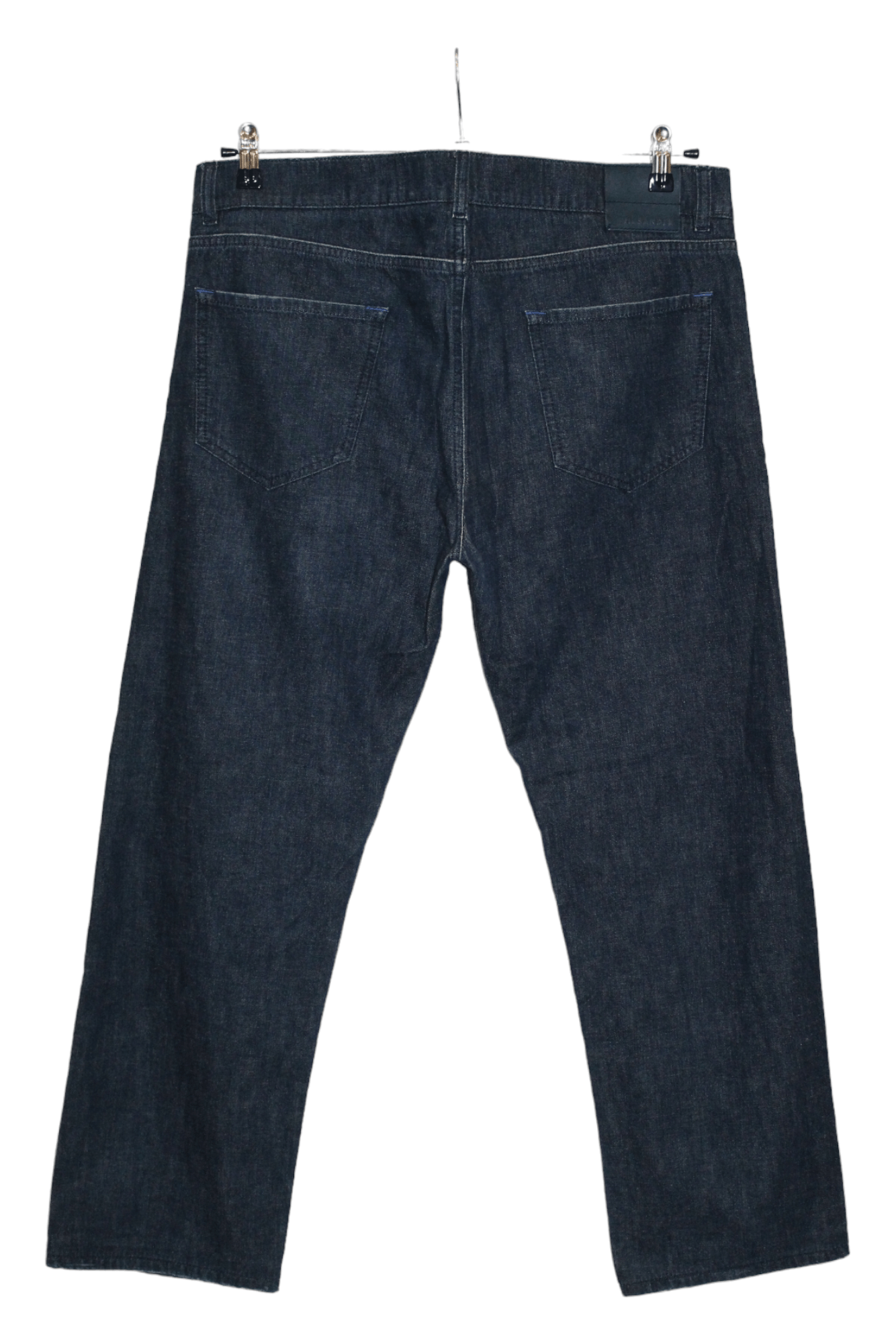 Jil Sander Jil Sander Straight-Leg Bootcut Deep Indigo Wash Denim Pants Size US 37 - 12 Thumbnail