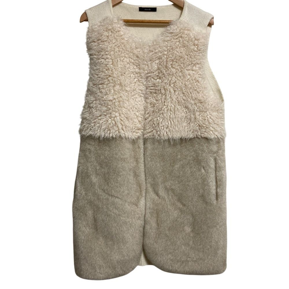 Other Other allureville Faux Fur Knit Vest Others Tops DUTY FREE for USA Size ONE SIZE - 1 Thumbnail
