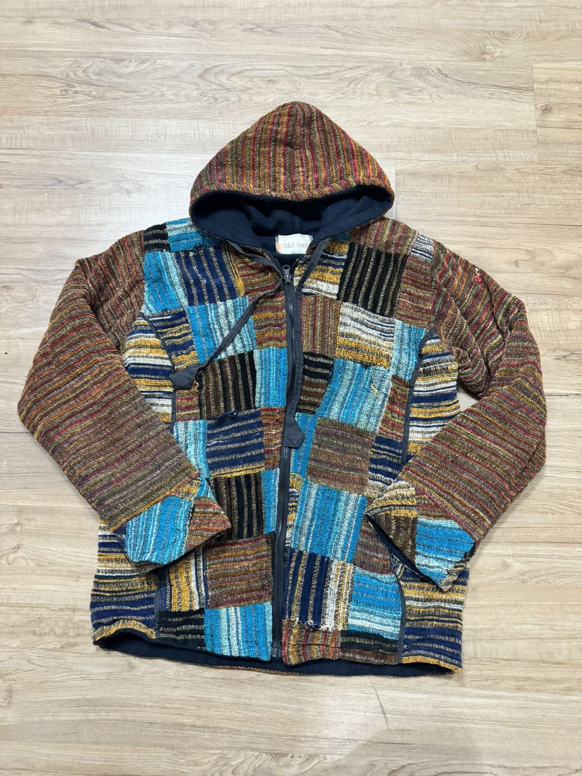 Japanese Brand × Kapital KAPITAL STYLE SASHIKO PATCHWORKS HOODED JACKET Size US M / EU 48-50 / 2 - 1 Thumbnail