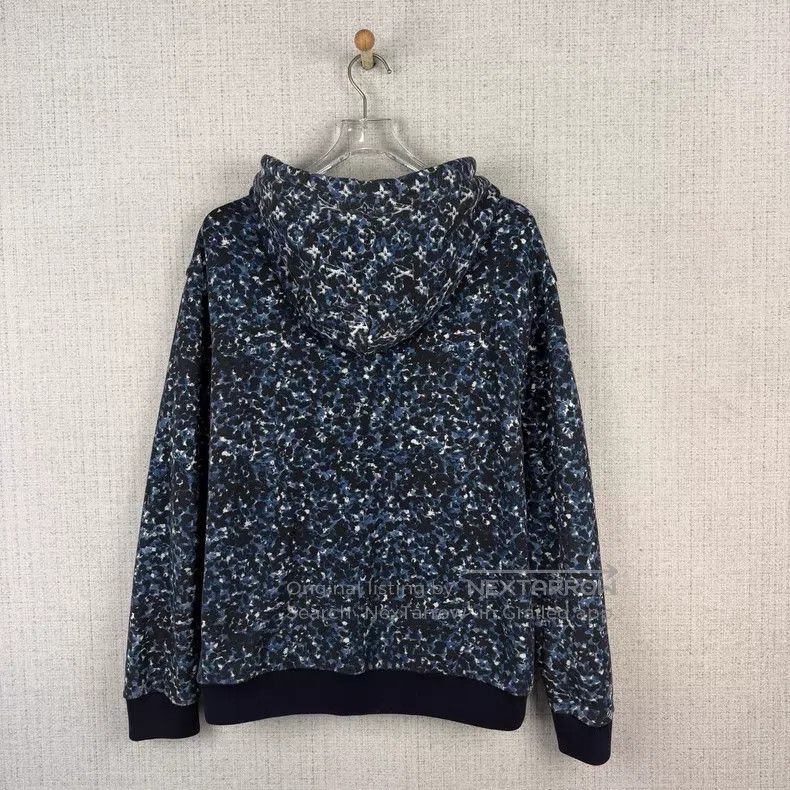 Louis Vuitton Louis Vuitton FW23 Colorblock Logo Floral Hooded Zip Long Size US XL / EU 56 / 4 - 3 Thumbnail