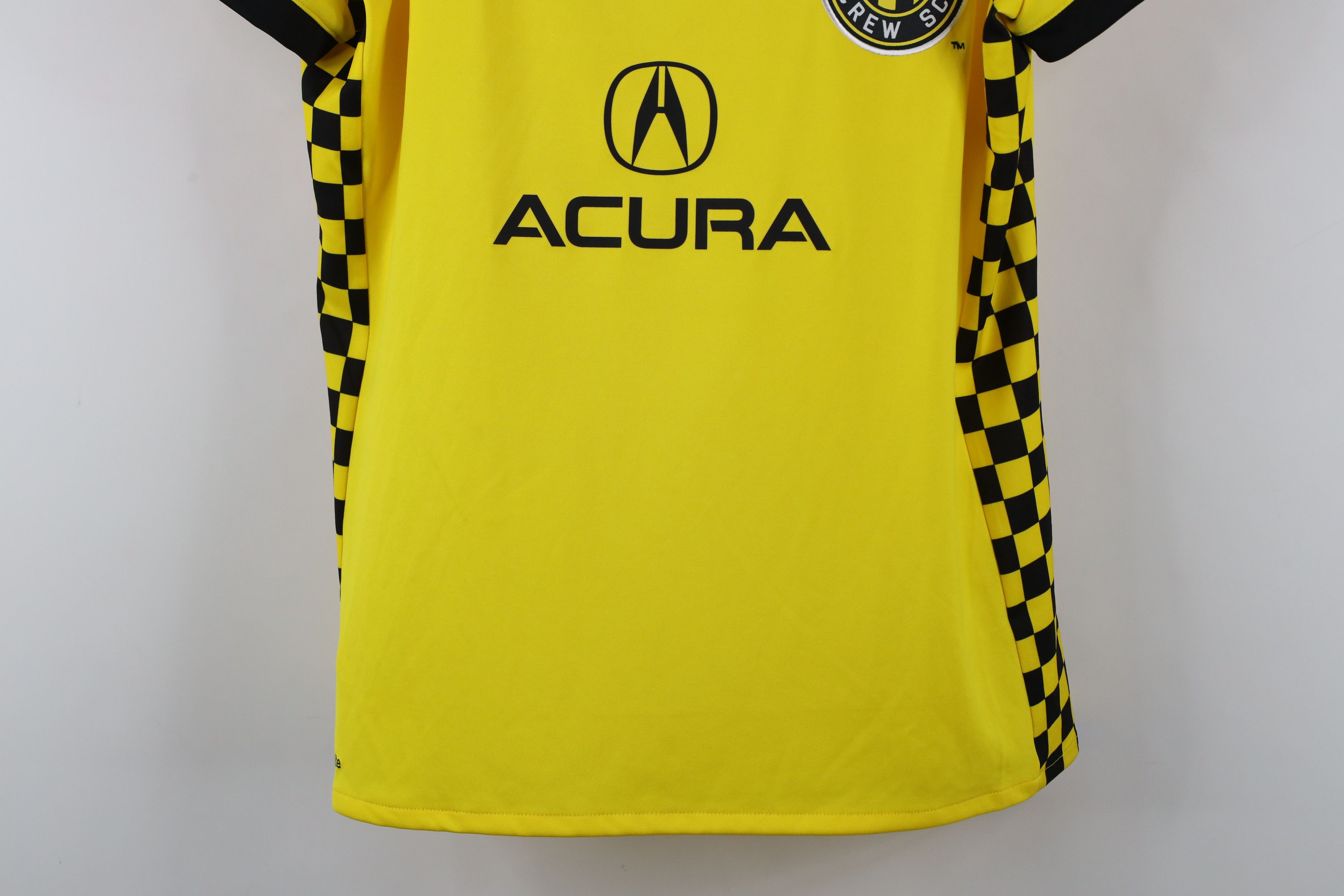 Adidas × Vintage Adidas Crew SC Soccer Football Jersey Yellow Autographed Size XL / US 12-14 / IT 48-50 - 3 Thumbnail