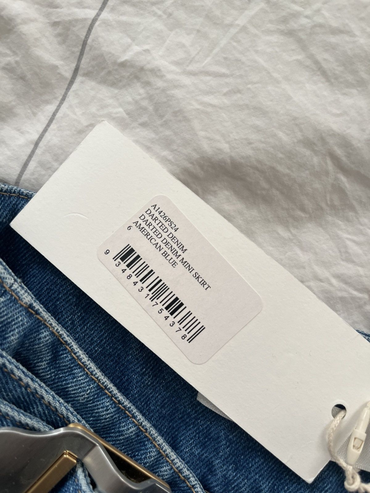 Dion Lee dion lee pleated denim miniskirt Size 26" / US 2 / IT 38 - 6 Thumbnail