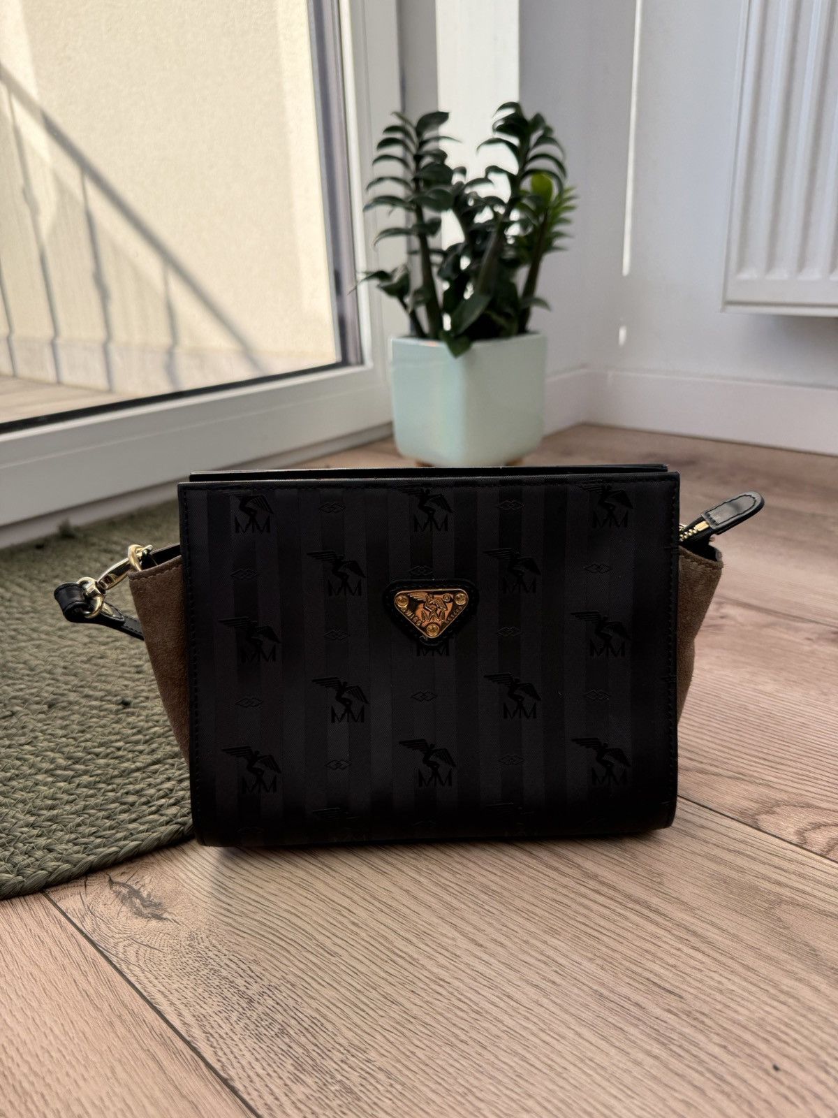 Designer Vintage Maison Mollerus Shoulder Messanger Bag Size ONE SIZE - 2 Thumbnail