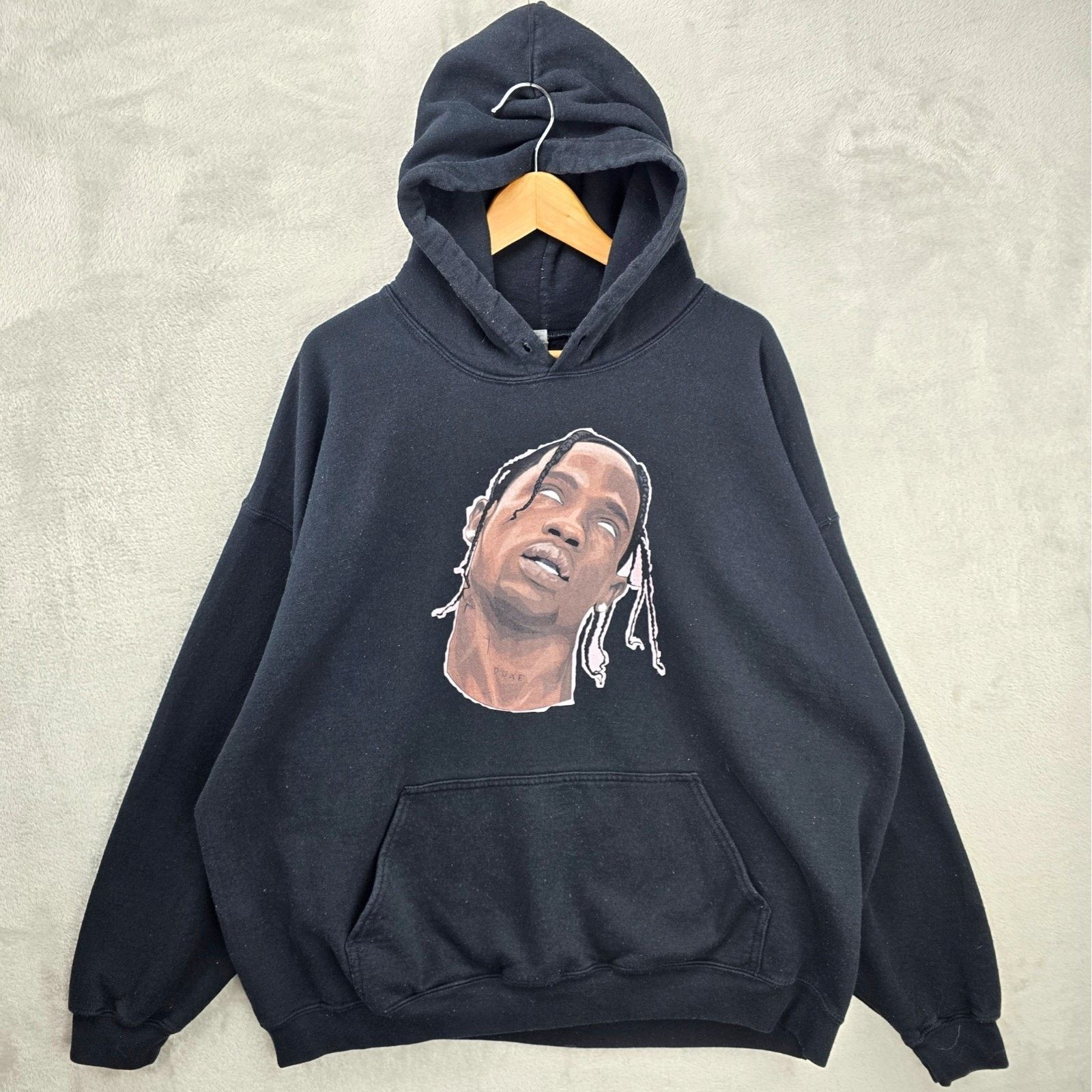 Gildan Travis Scott Astroworld Hoodie Sweatshirt Mens XXL Black Size US XXL / EU 58 / 5 - 1 Thumbnail