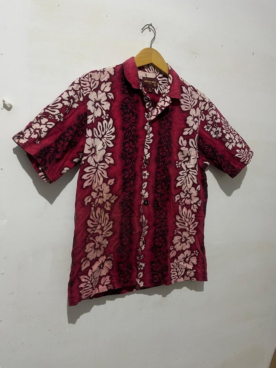 Japanese Brand Vintage Aloha mo'ii Red Shirt Size US M / EU 48-50 / 2 - 5 Thumbnail