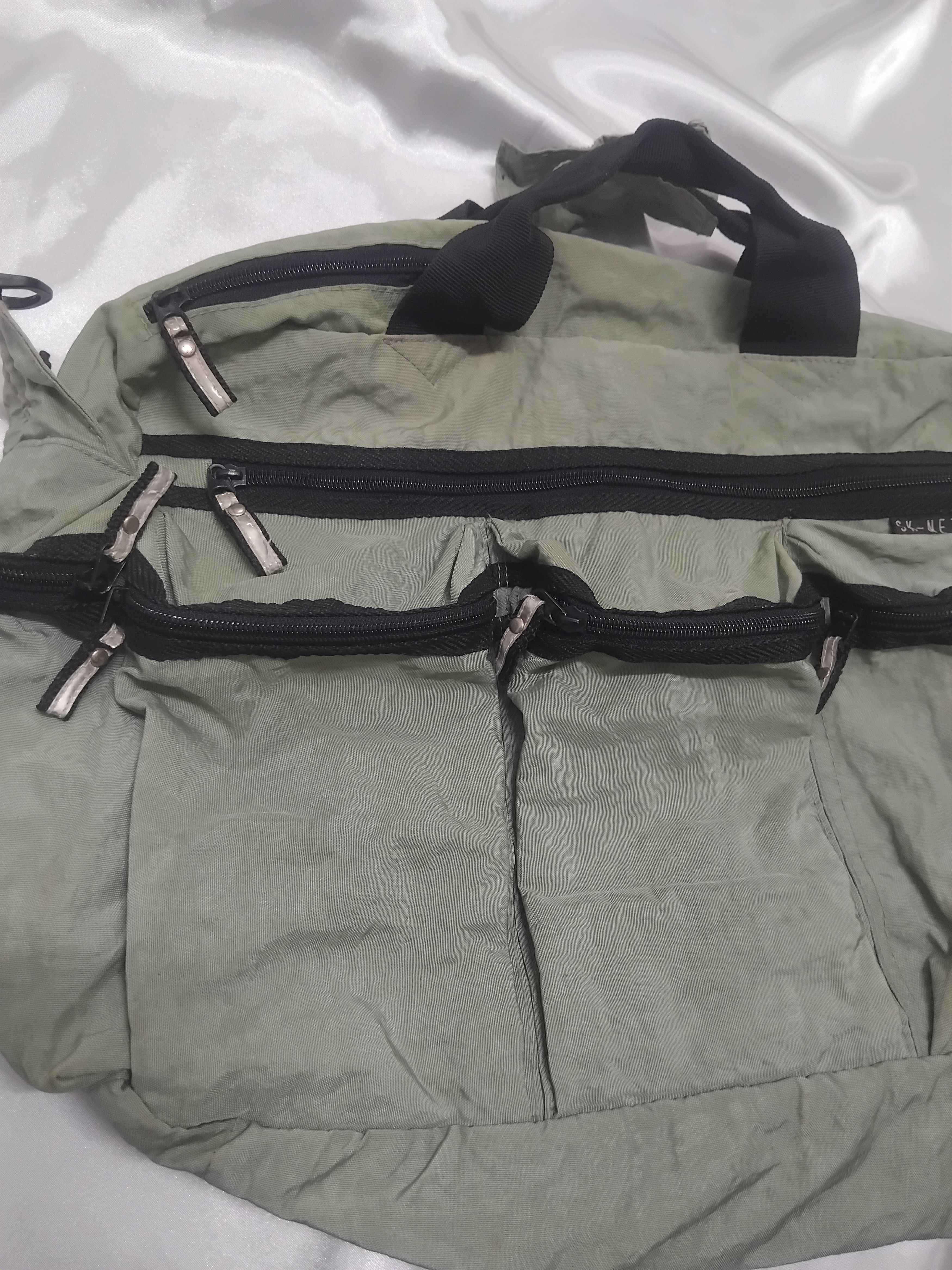 PPFM SK-NET Multipocket sage green colour Japanese bag Size ONE SIZE - 10 Thumbnail