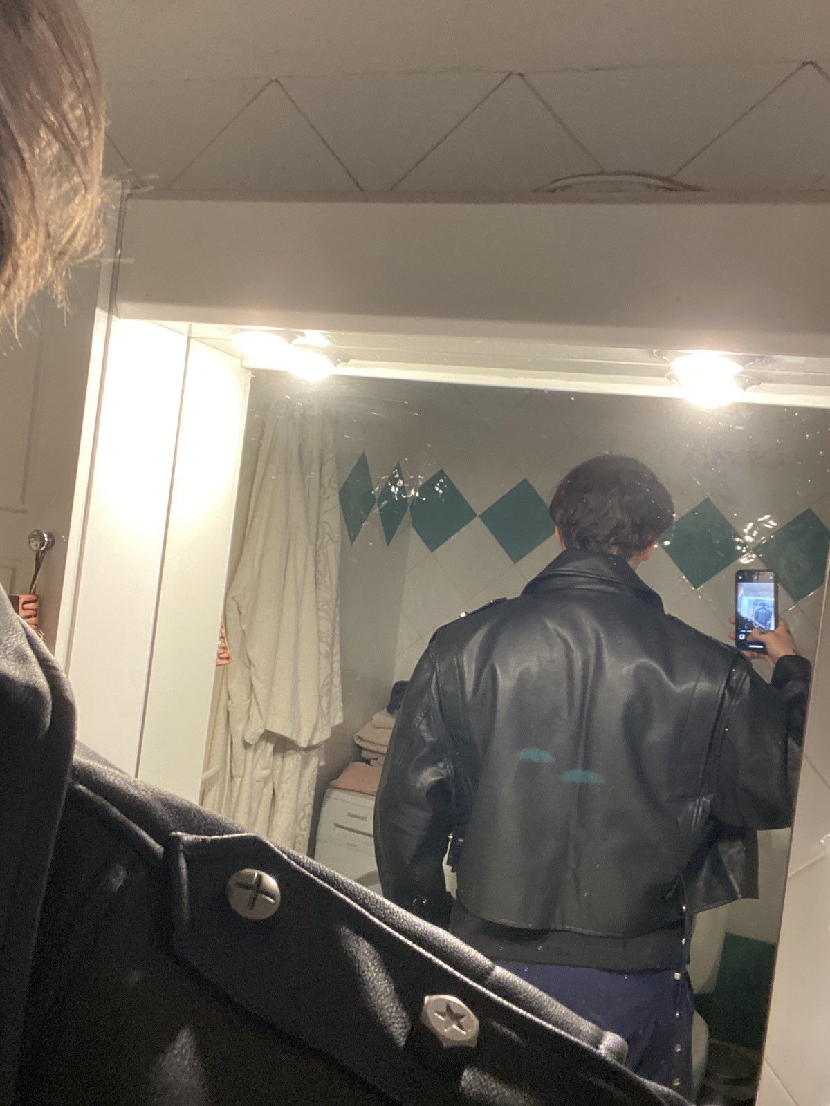 Japanese Brand Korean style Oversized faux leather jacket Size US M / EU 48-50 / 2 - 9 Thumbnail