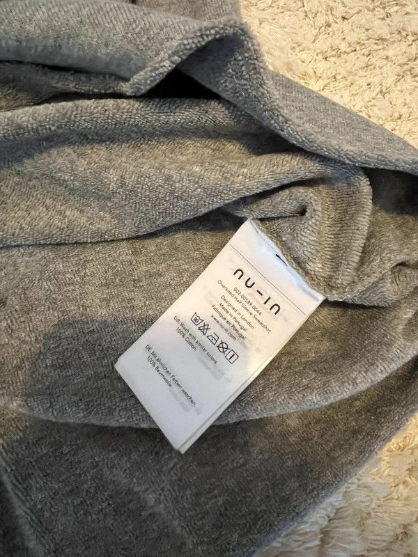 Other Nu-in Oversized Half Sleeve Sweatshirt - marl grey (S-M) Size US M / EU 48-50 / 2 - 3 Thumbnail