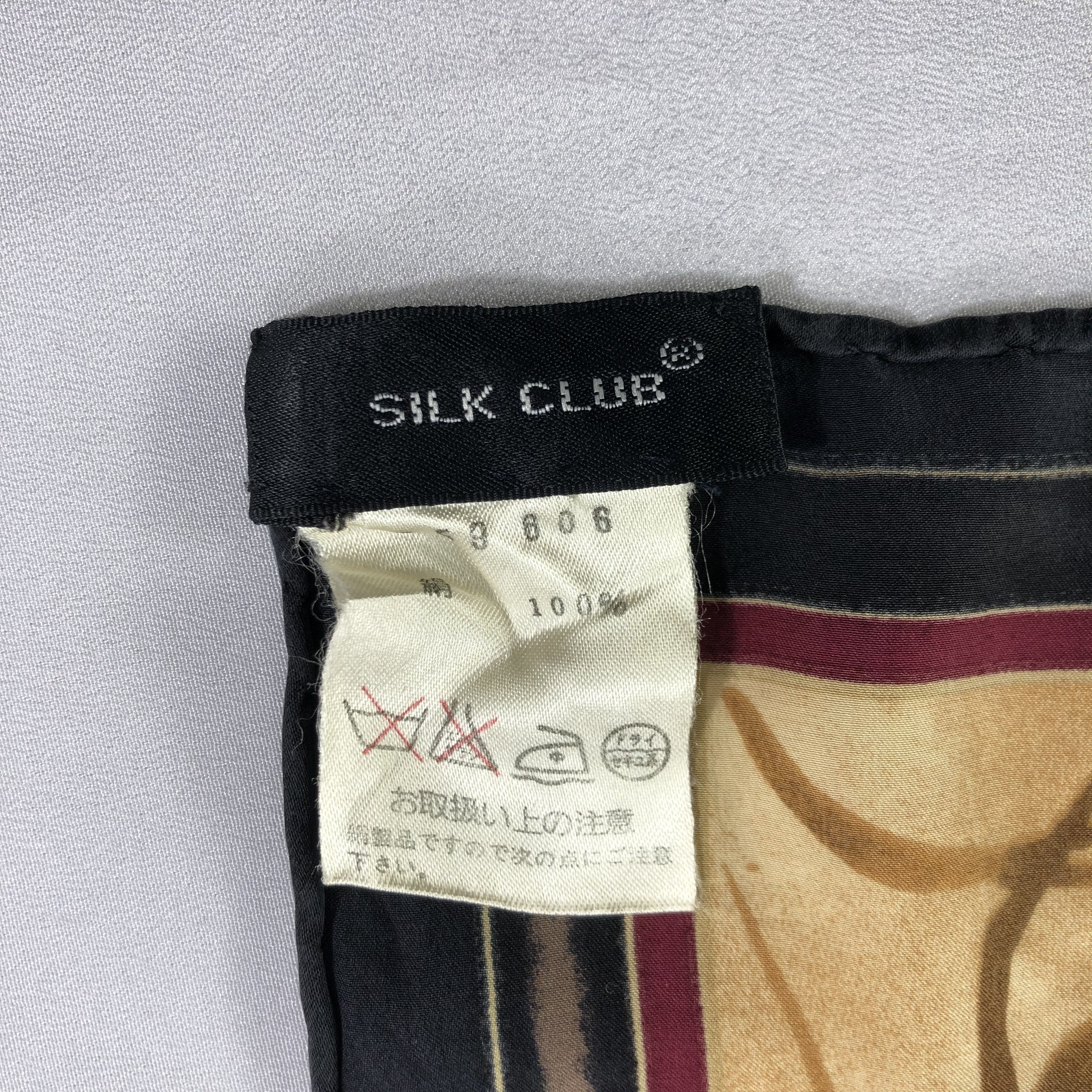 Vintage Vintage Silk Scarf Size ONE SIZE - 6 Thumbnail