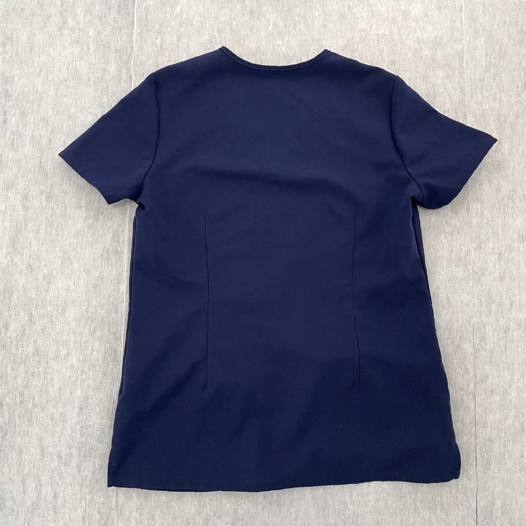 Vintage Figs Scrubs Shirt Womens Extra Small Technical Collection Ladies XS Blue Top Size XS / US 0-2 / IT 36-38 - 2 Thumbnail