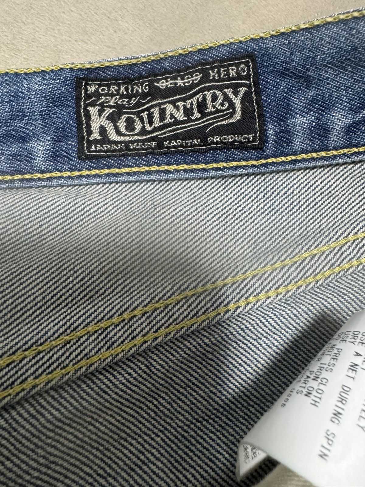 Kapital KAPITAL 14oz Denim 5P Monkey CISCO Studs Remake Size US 32 / EU 48 - 4 Thumbnail