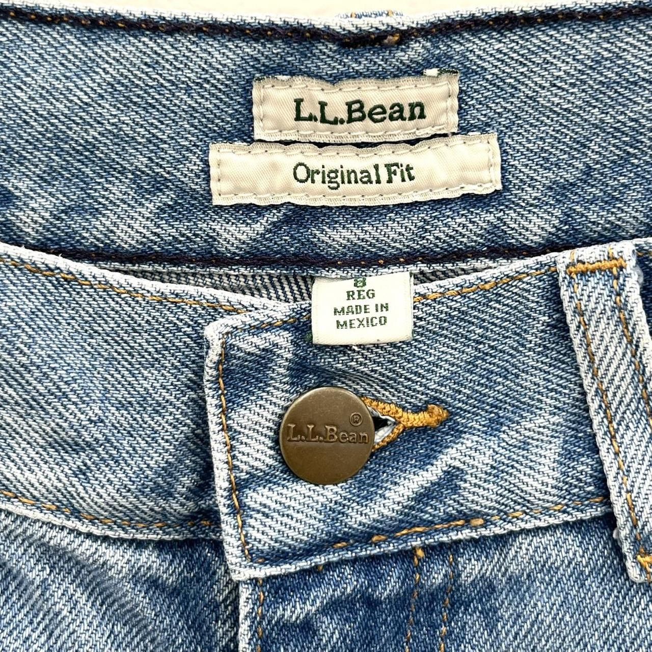 L.L. Bean L.L. Bean Original Fit Straight Denim Jeans Women's Size 8 Size 30" / US 8 / IT 44 - 5 Thumbnail