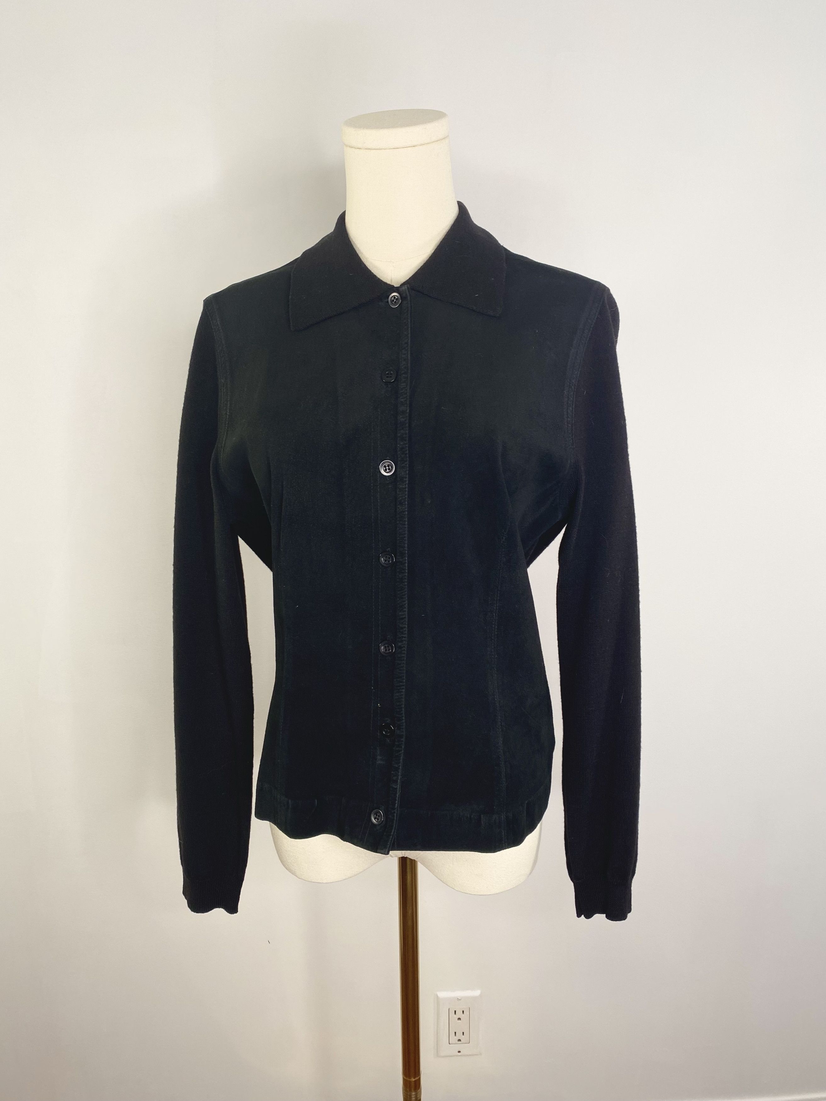 Emanuel Ungaro Emanuel Ungaro - Black Suede Coat Size M / US 6-8 / IT 42-44 - 2 Thumbnail